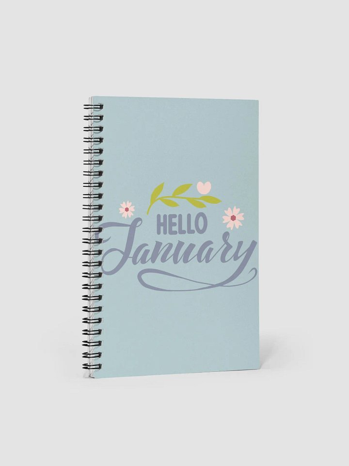 Hello January Journal (Mint Color) product image (1)