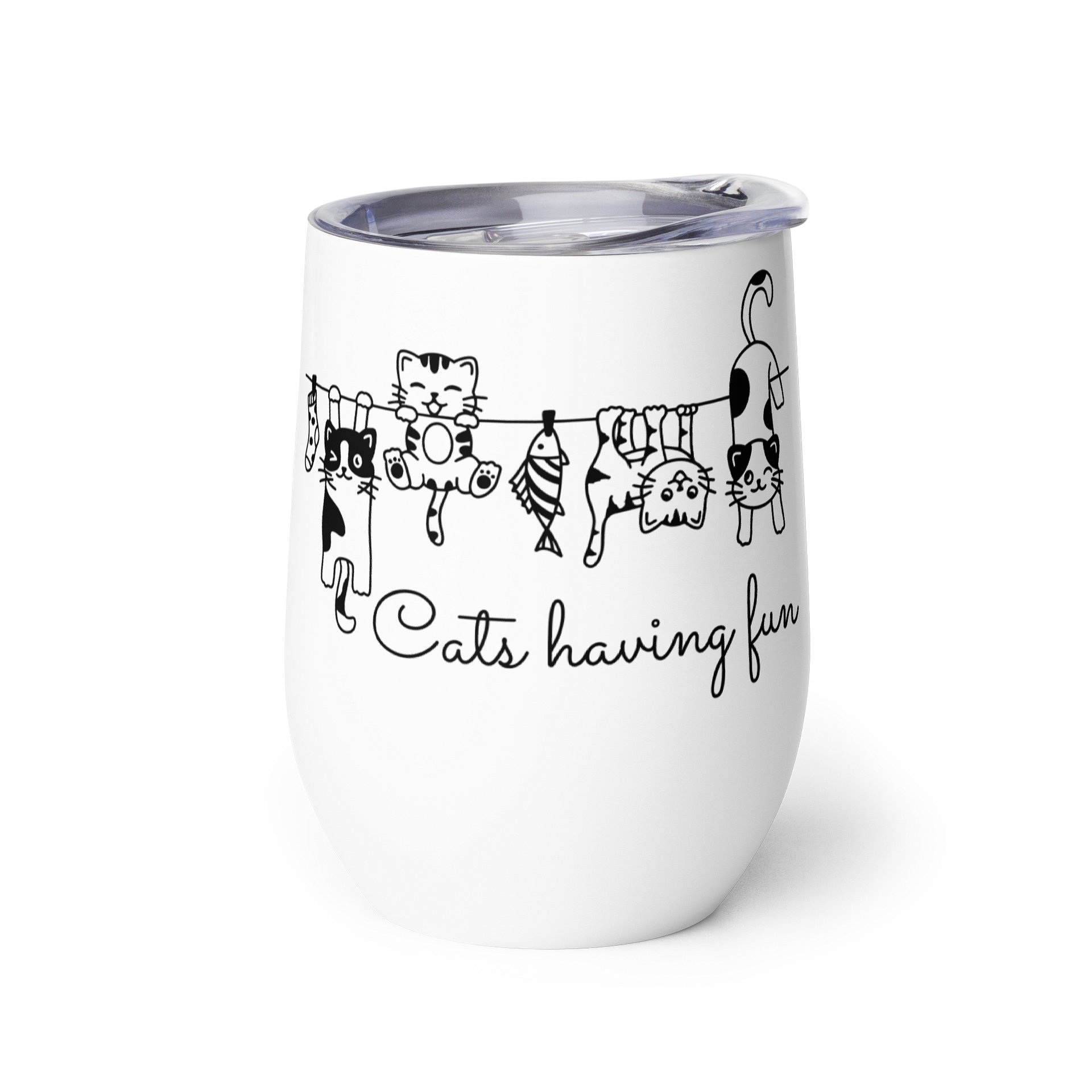 Cats Having Fun Tumbler product image (2)