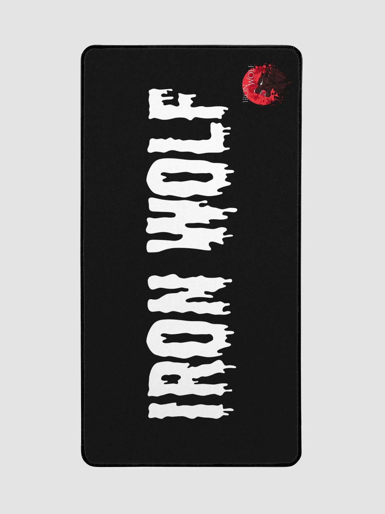 Iron Wolf Horror Red Moon MousePad product image (3)