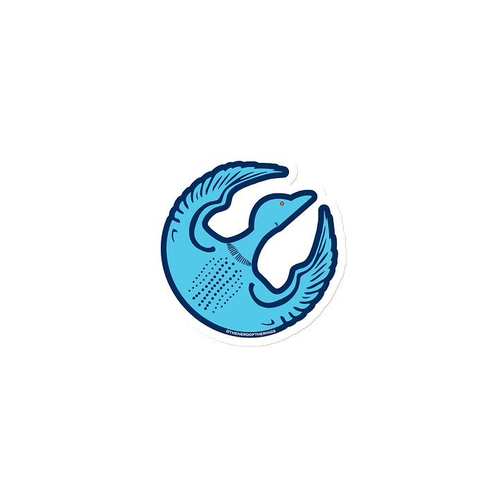 Rebel Loon Magnet - Light Blue & Dark Blue product image (1)
