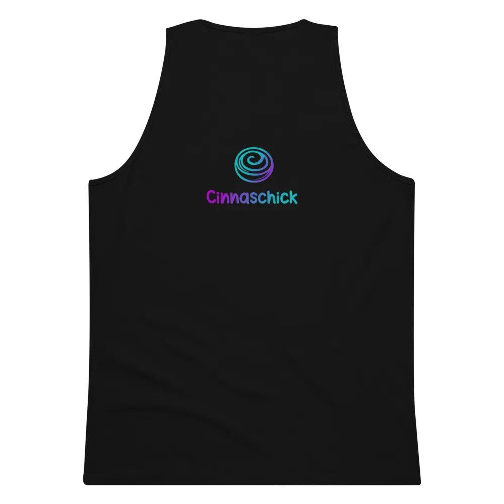 Cinnaschick Doesn't Get Along Men's Tank product image (22)