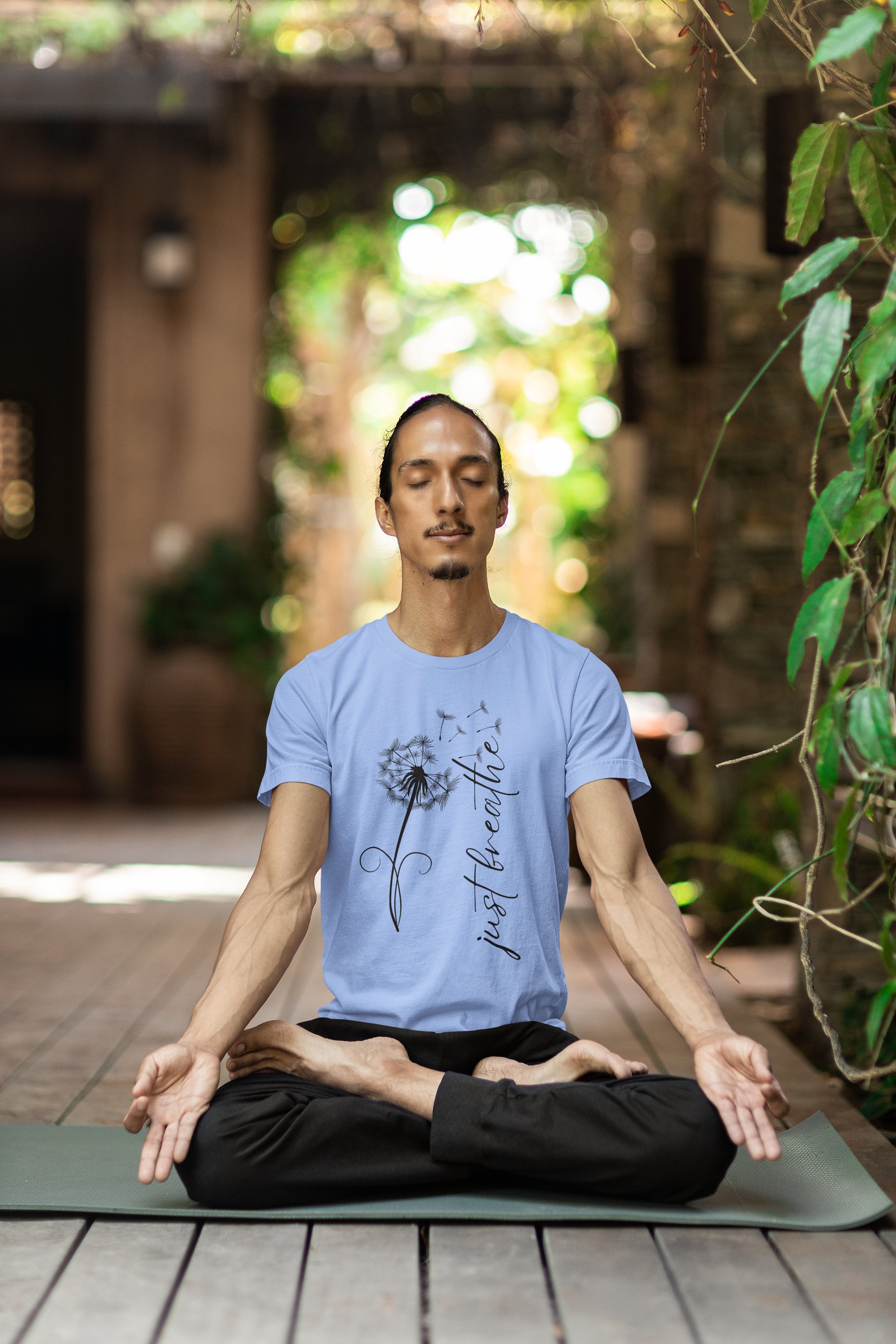 Breathe & Bloom T-Shirt - Dandelion Serenity in Style product image (49)