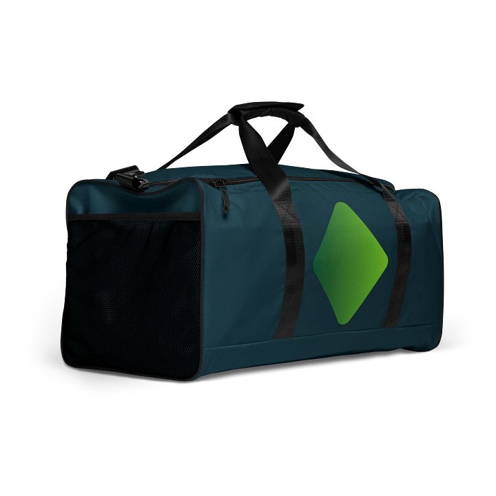 snakepeaz-animations blue duffle bag product image (2)