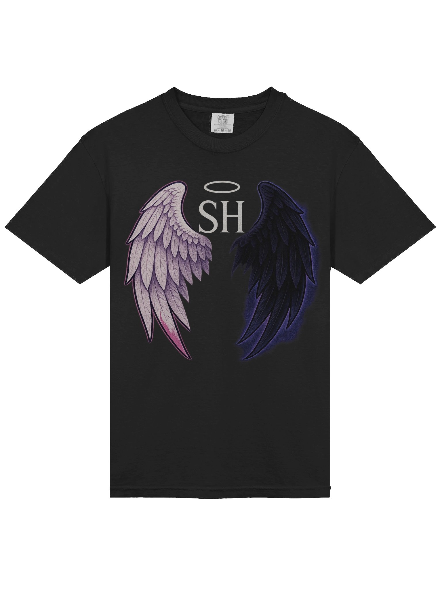 Split Haloz – Fallen Halo Tee 🪽🖤 product image (3)