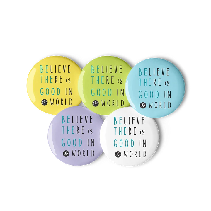 Believe there is Good in the World Pin Set product image (1)