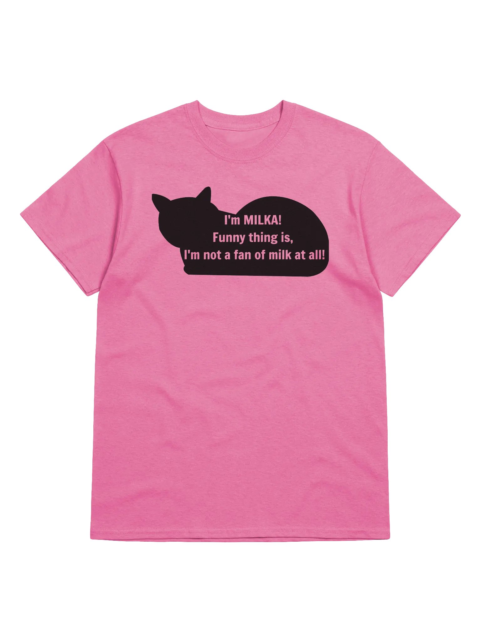 CAT MILKA'S CONFESSION Silhouette Tee product image (1)
