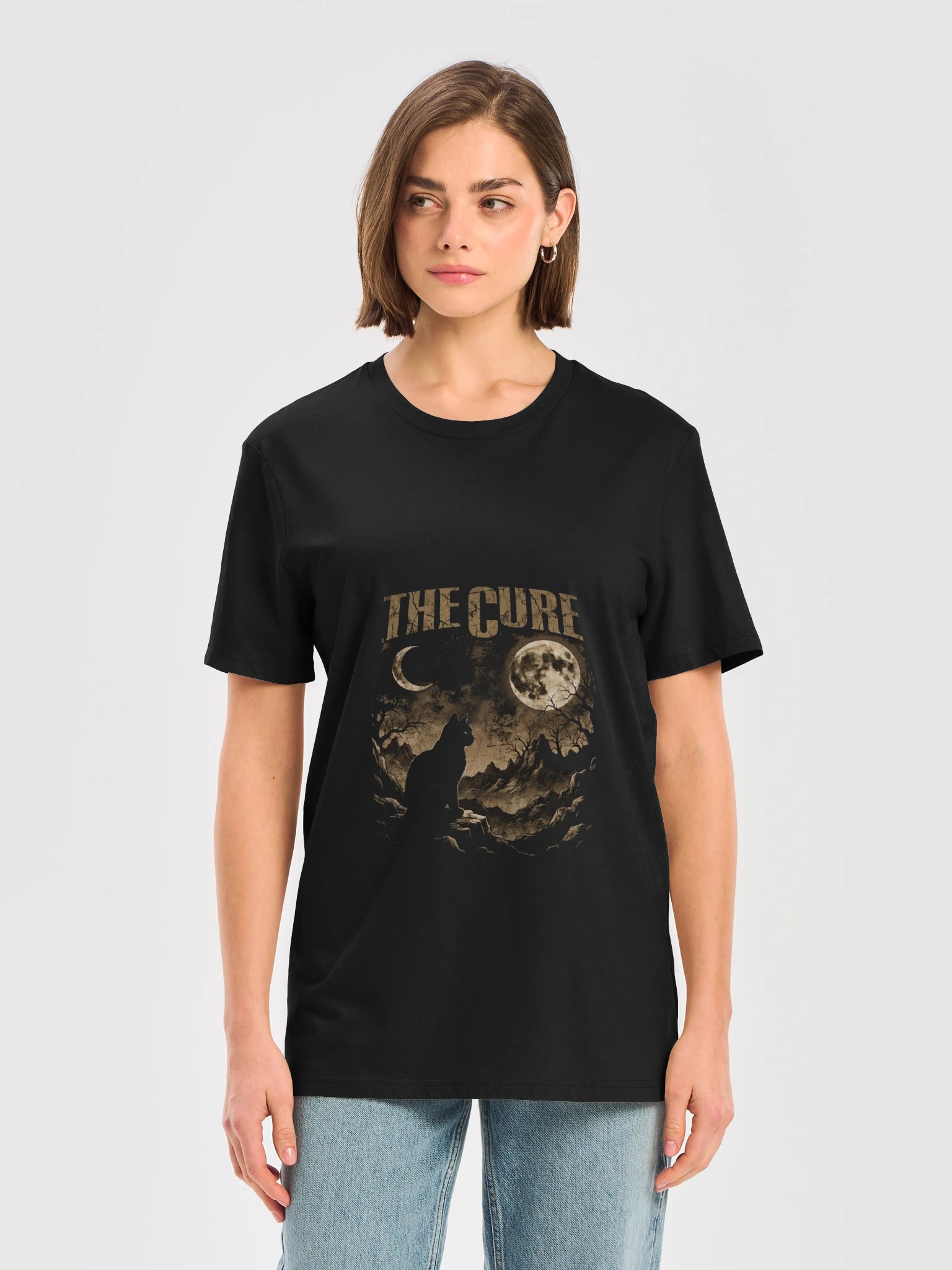 Black cat rocky landscape moons product image (4)