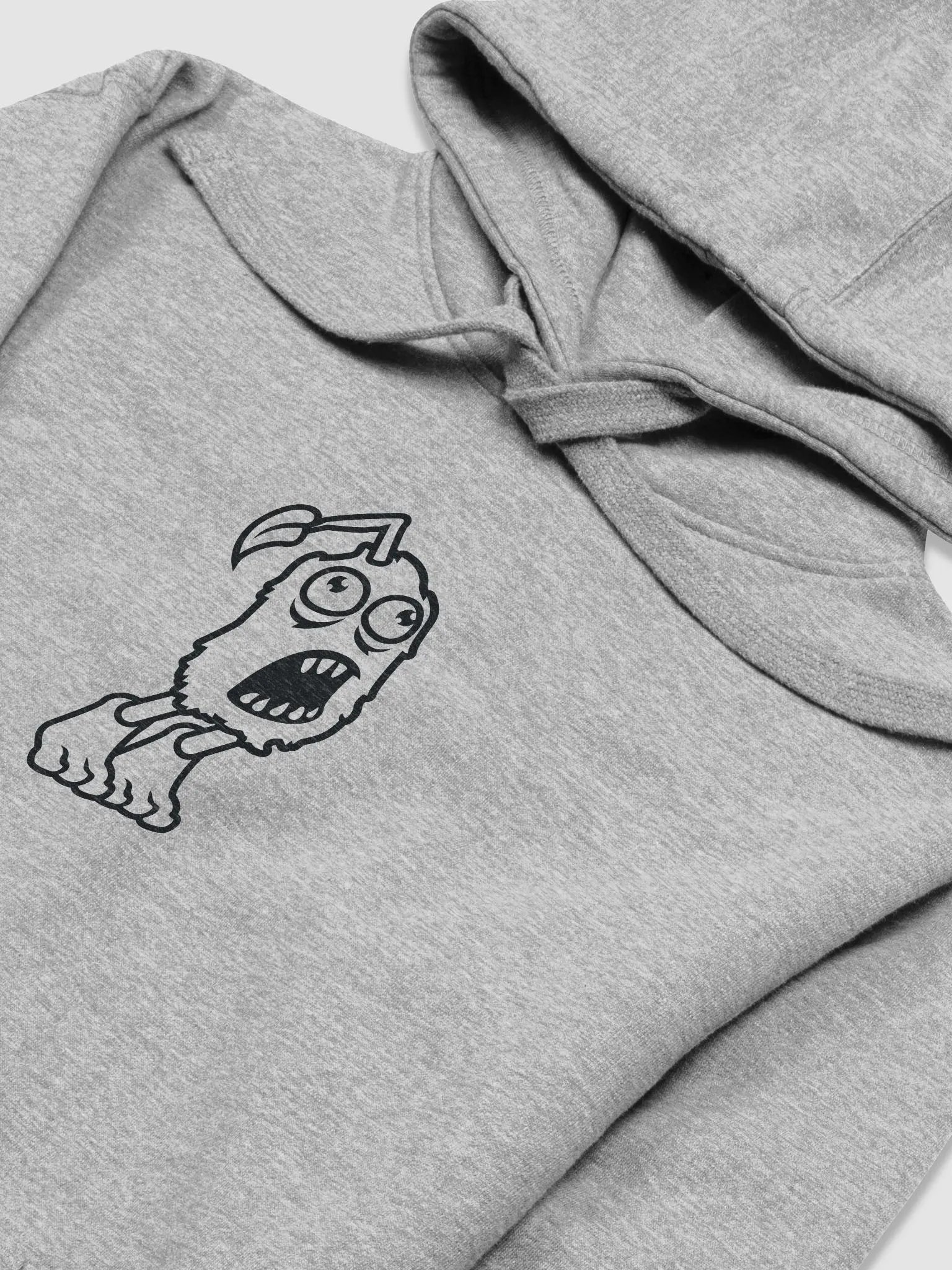 Furcorn (Black on Light) Hoodie product image (3)