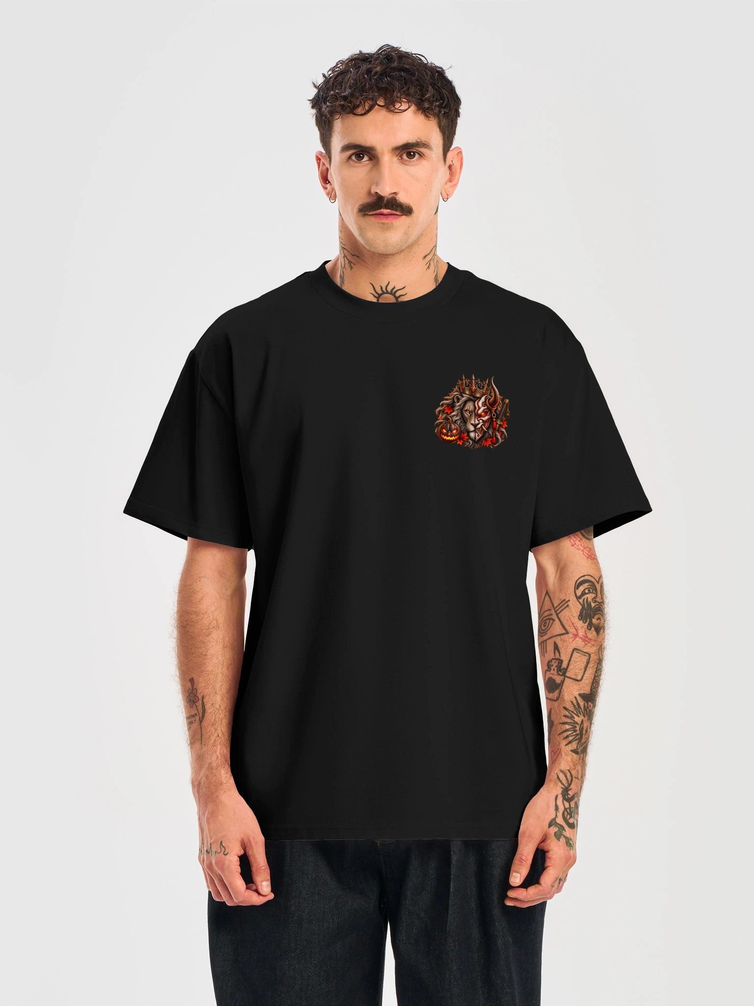Dark Fantasy Lion T-Shirt product image (5)