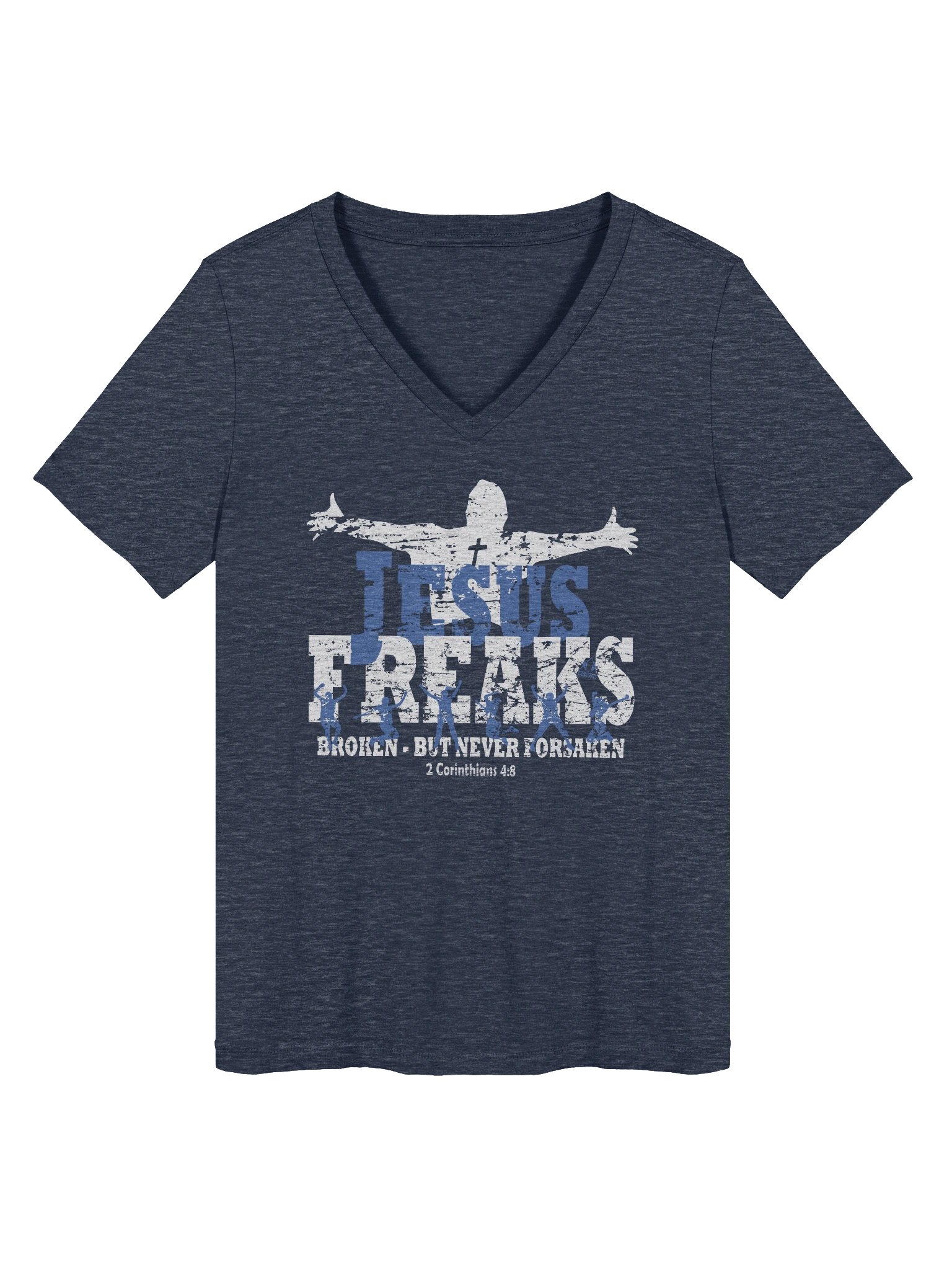 JESUS FREAKS - V Neck Tee product image (9)