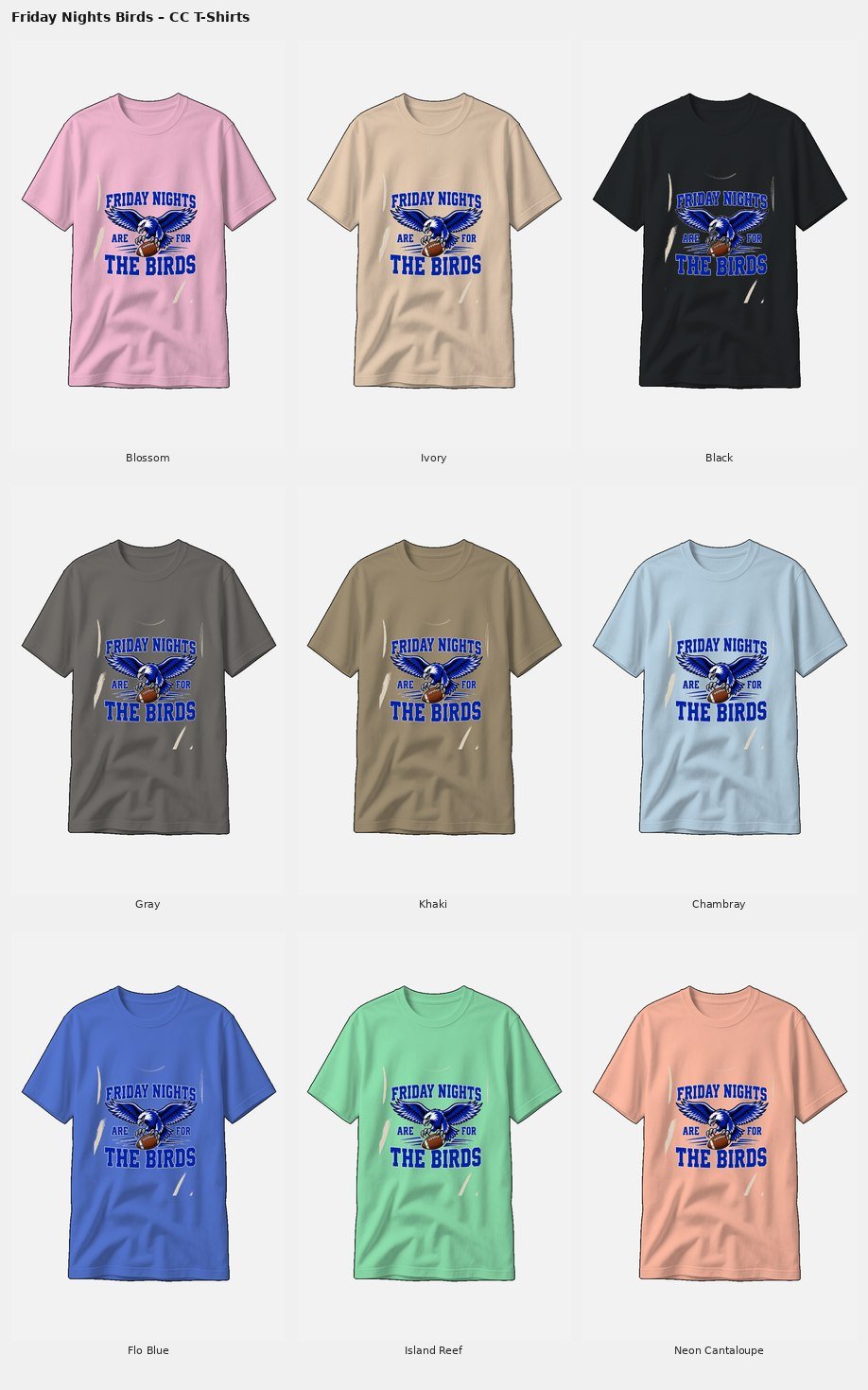 Friday Nights Comfort Colors Tee product image (2)