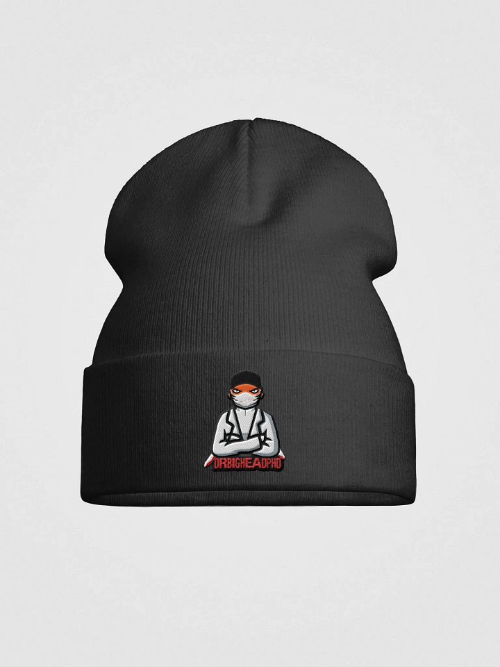 DRBIGHEADPHD Stylized Character Knit Beanie product image (1)