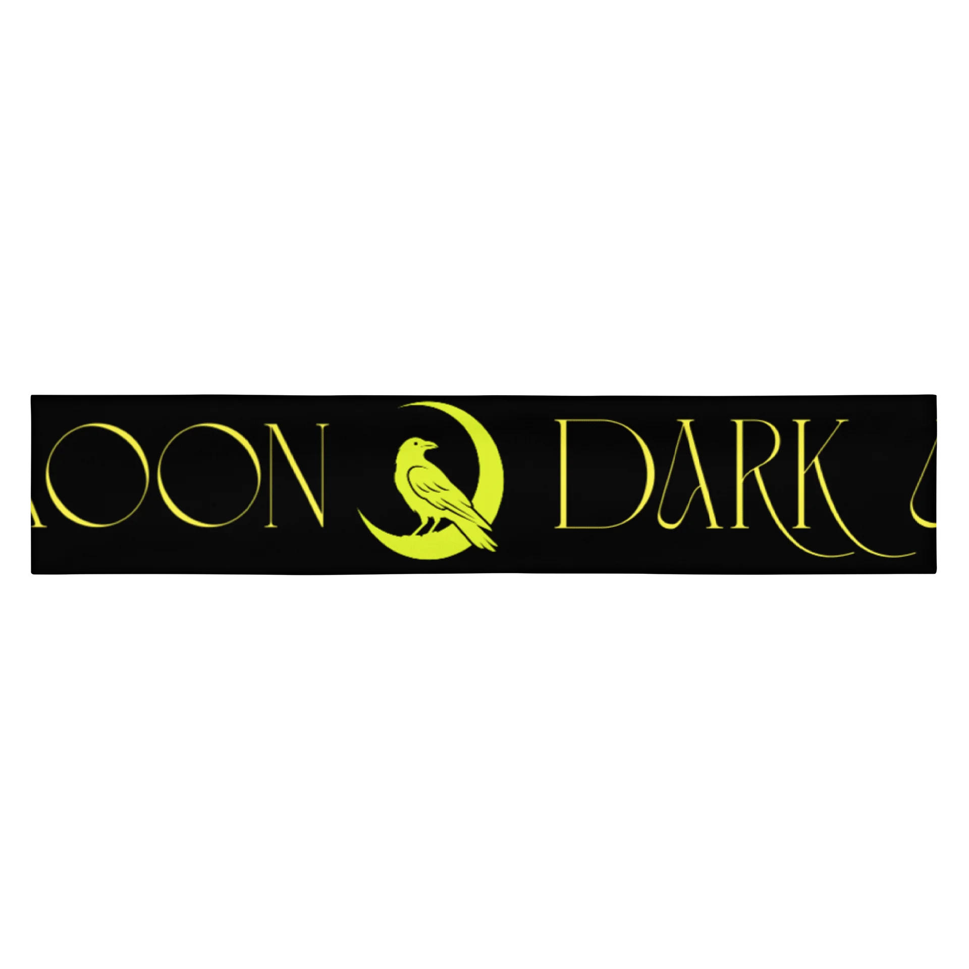 Electric Celestial: Solar Eclipse Neon Raven Head Band product image (2)