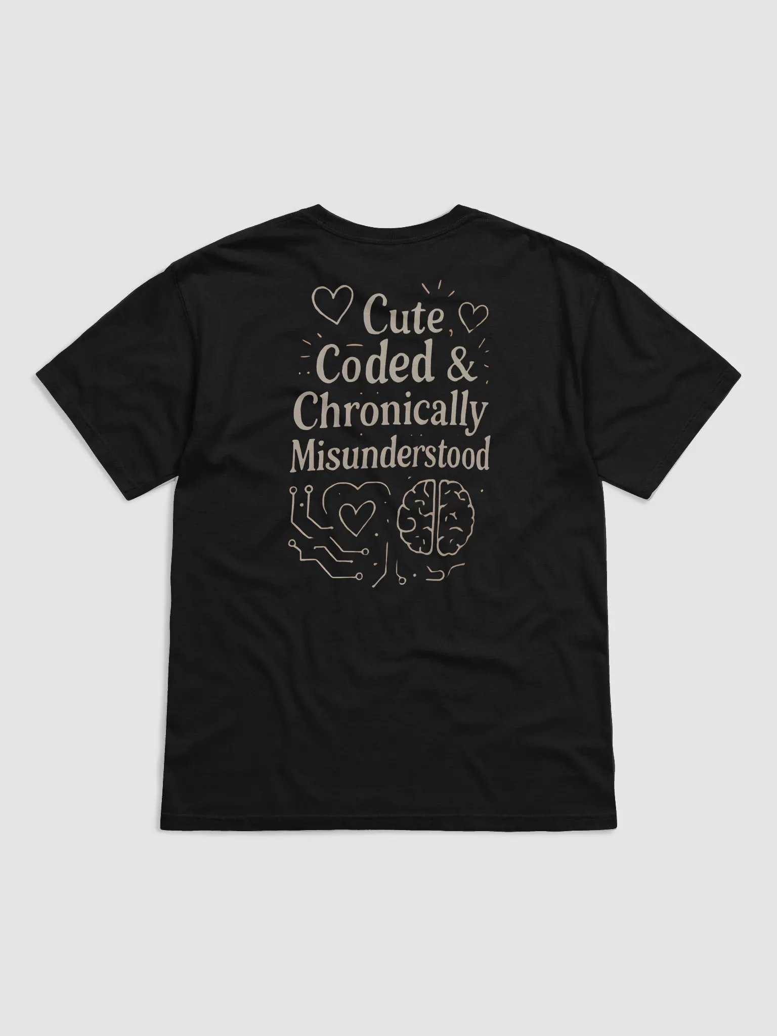 Cute Coded & Chronically Misunderstood T-shirt product image (9)