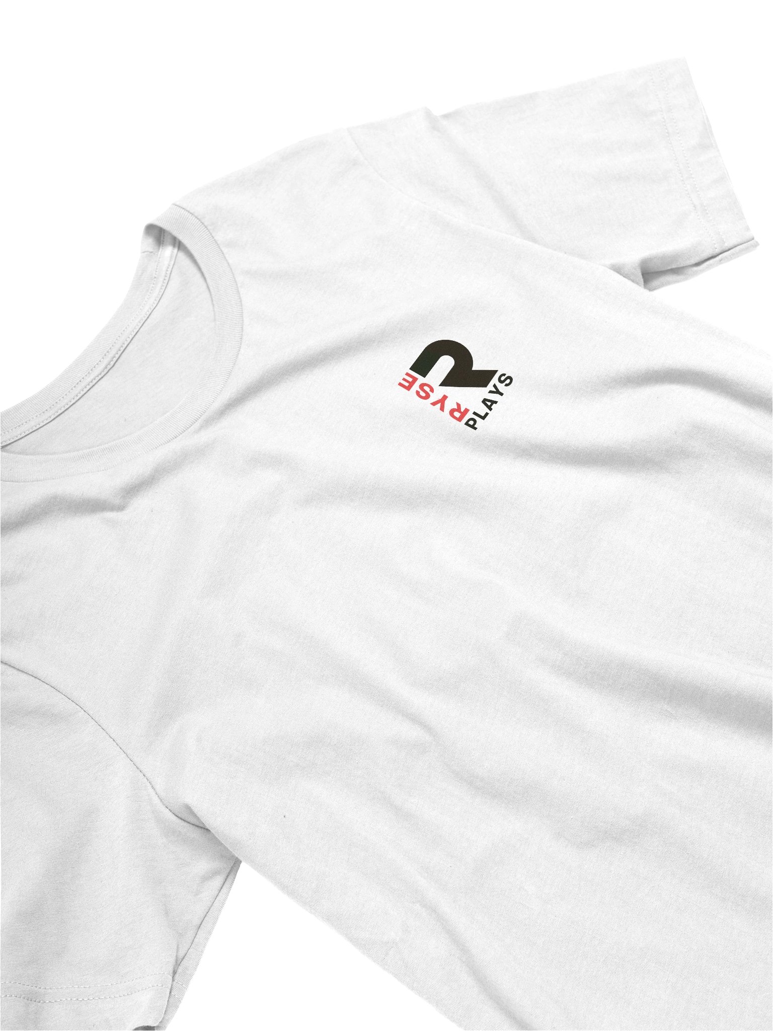 Ryse Plays: Woman's T-Shirt (Black & Red Logo) product image (3)
