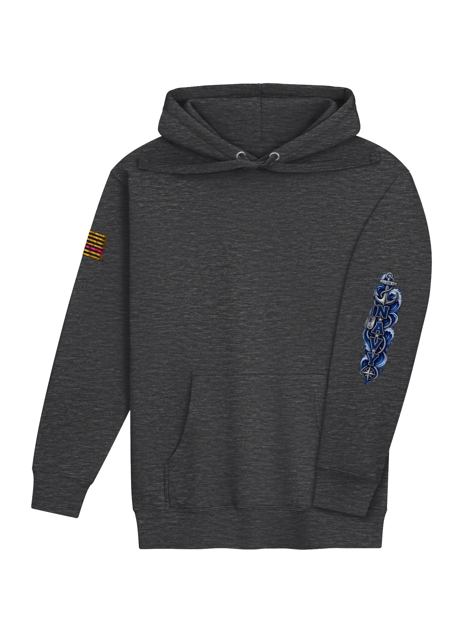 Navy She Serves Hoodie product image (4)