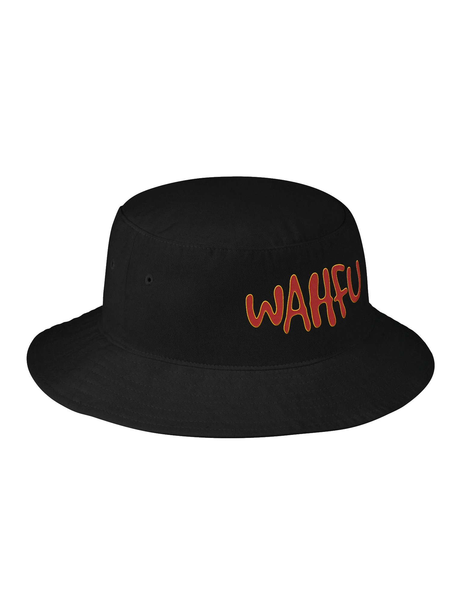 WAHFU Embroidered logo bucket hat - black product image (4)