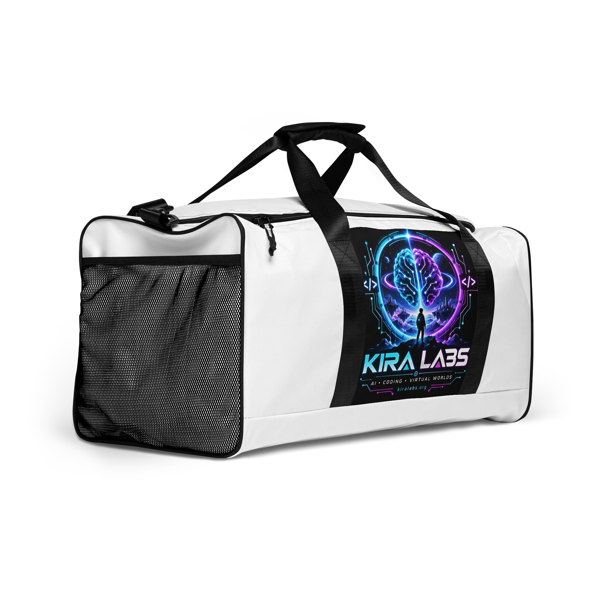 Kira Labs AI Coding Virtual Worlds Duffel Bag product image (2)