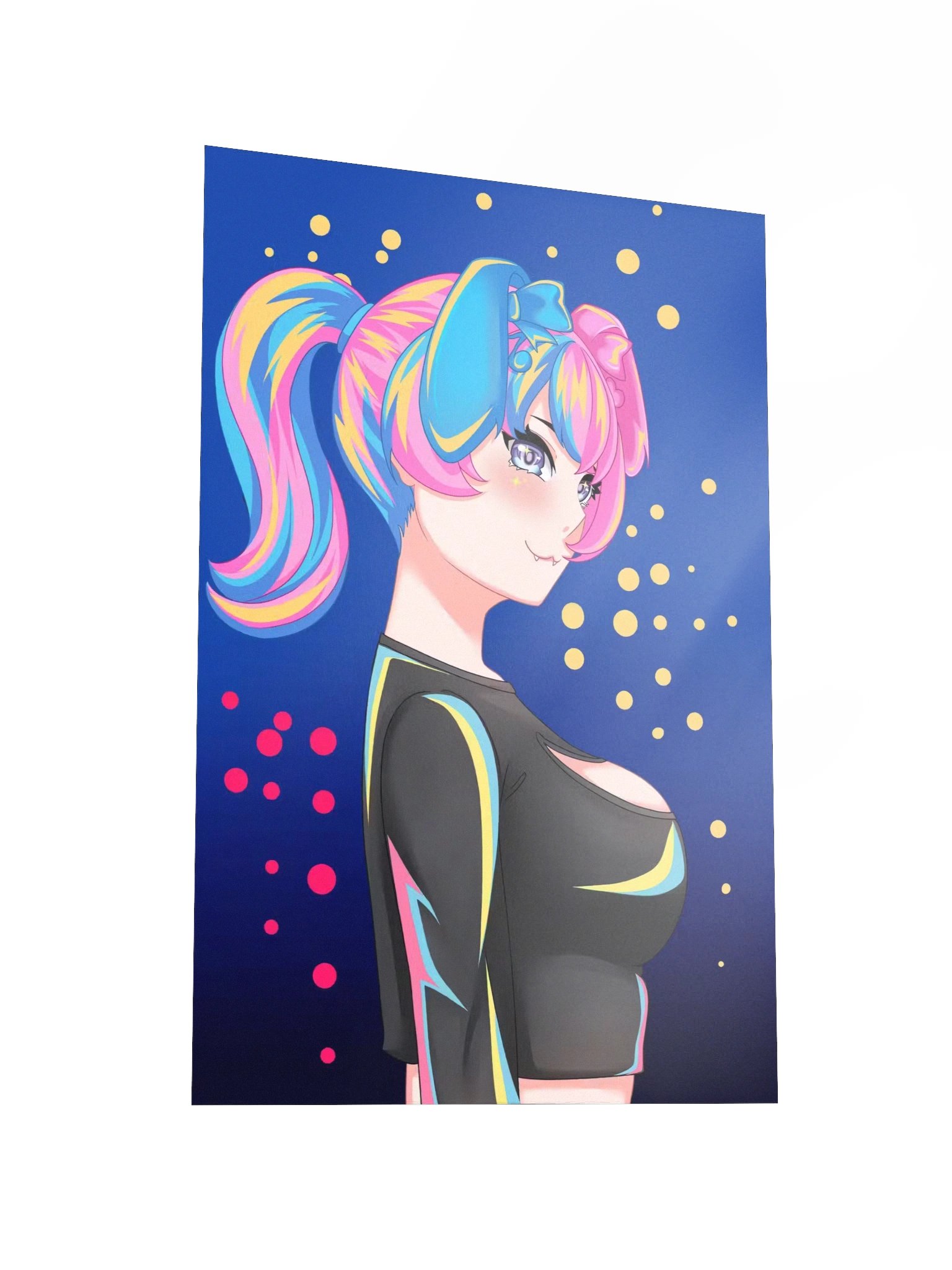 MooMoo Side Profile Poster (Pop Art Deco) product image (3)