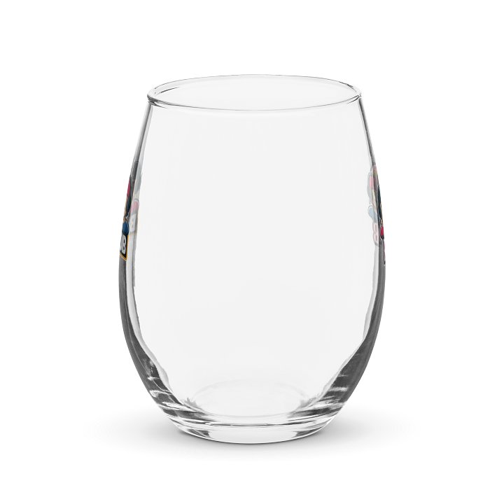 BUK n BOB Podcast Custom Stemless Wine Glass product image (1)