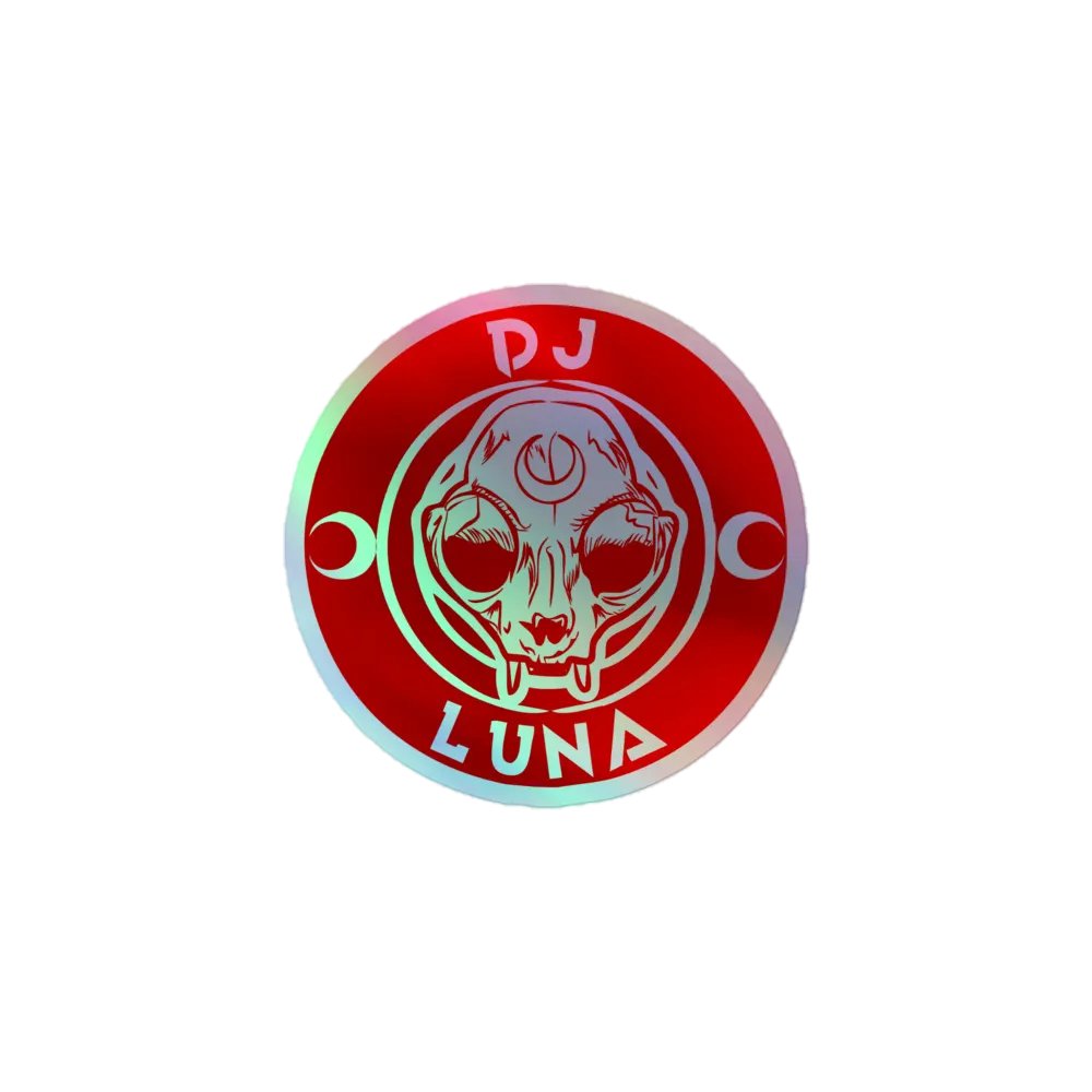 Holographic Luna Sticker product image (1)