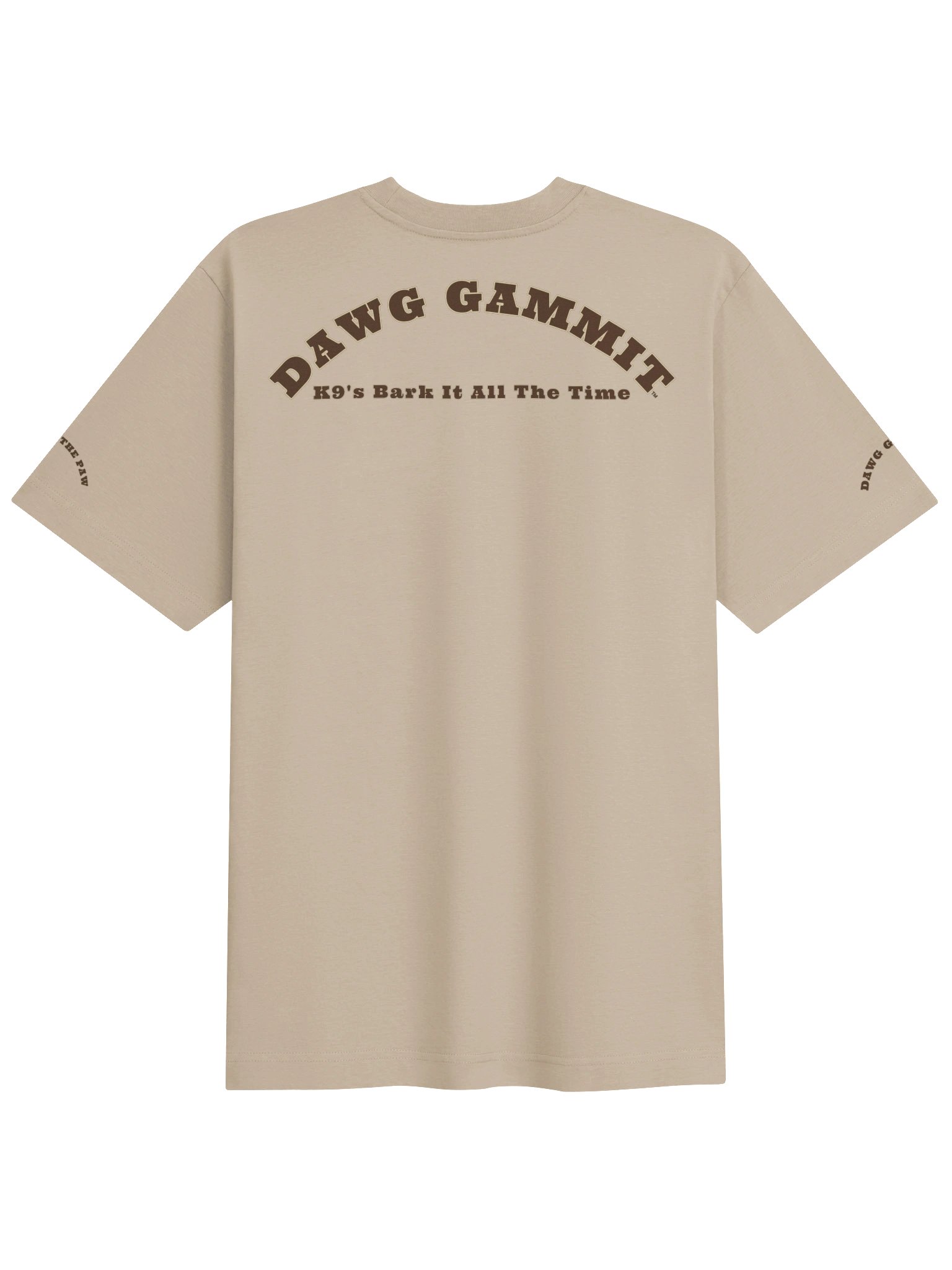 WANTED DAWG GAMMIT™ WANTED Golden Retriever Poster Heavy T-shirt product image (14)
