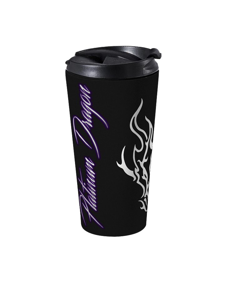 Classic Platinum Dragon Travel Mug product image (2)
