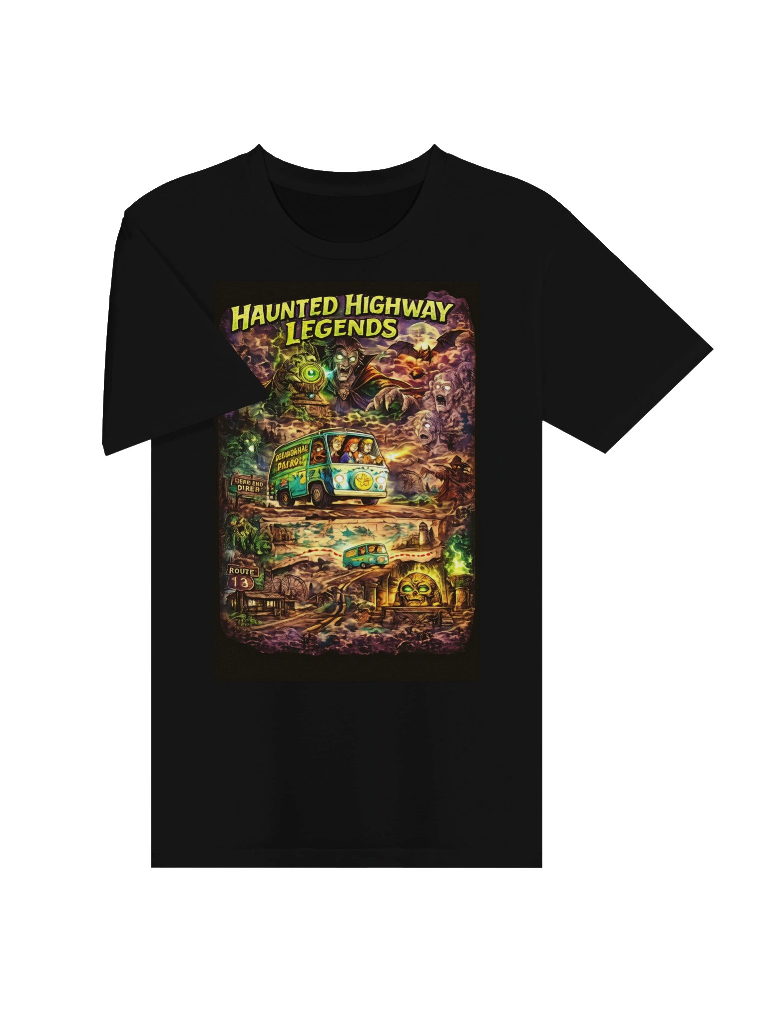 Haunted Highway Legends Comic Horror Tee product image (3)
