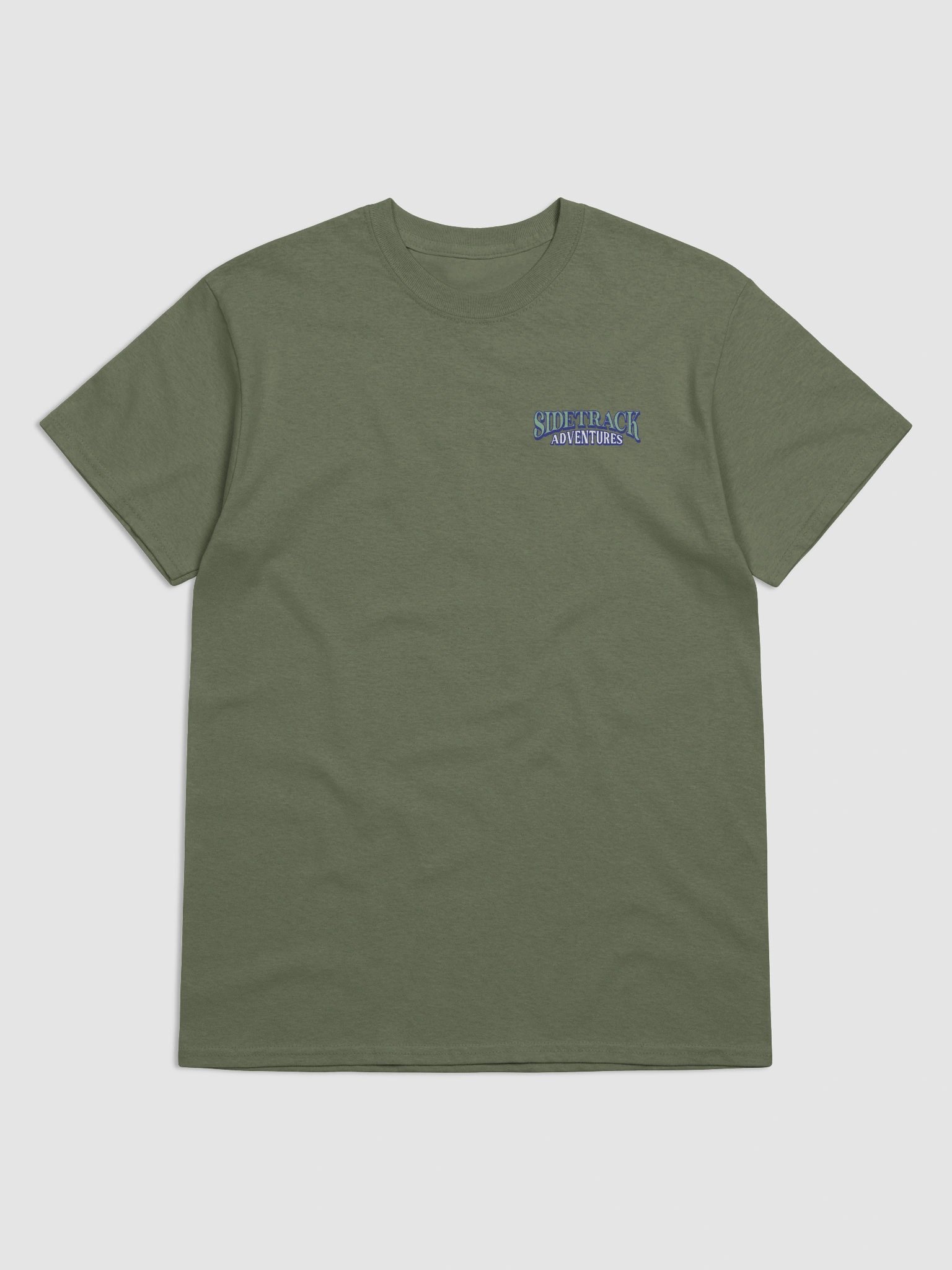 Back For 1 Month: Sidetrack Adventures Retro Logo Shirt with Design on Back product image (5)