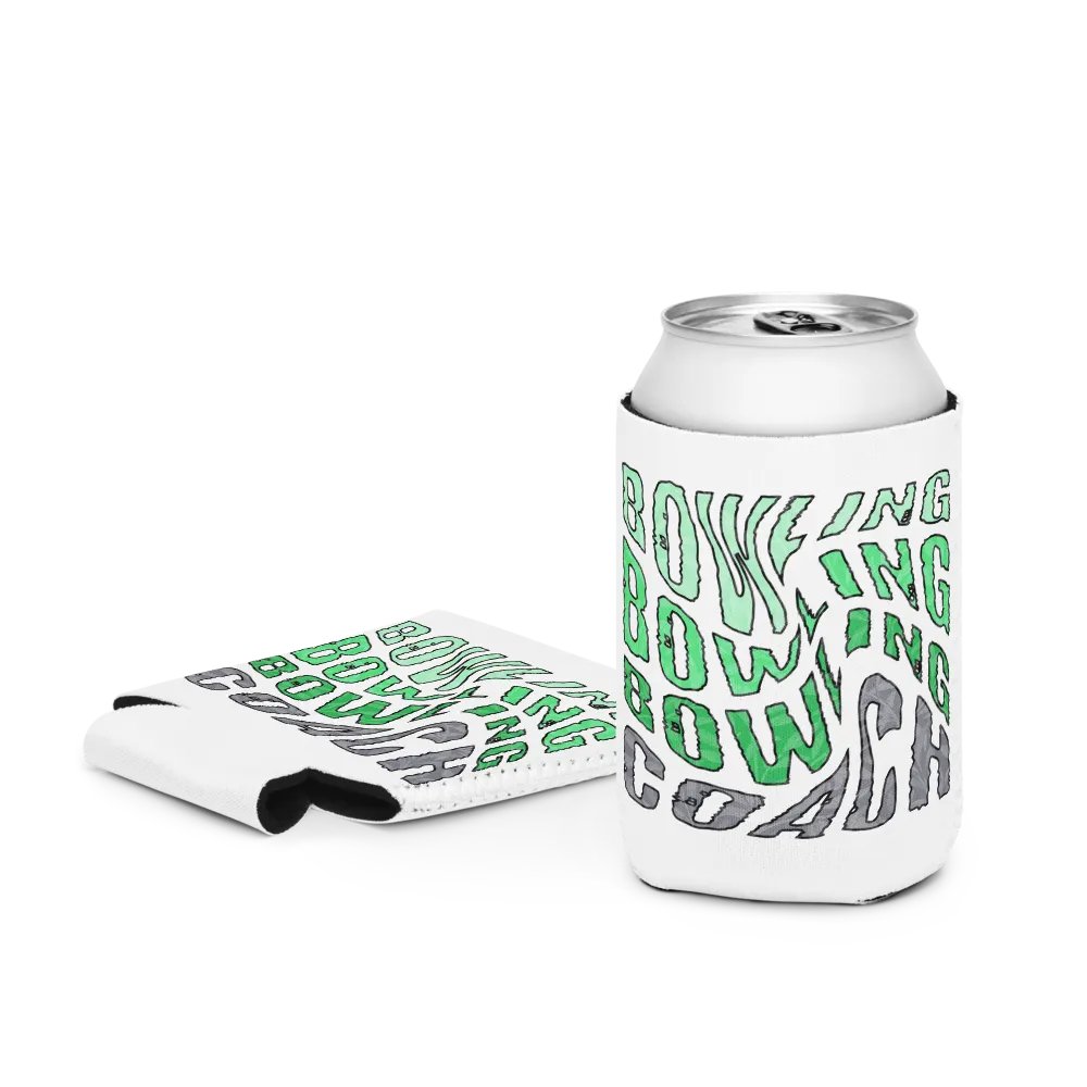 Bowling Coach Wavey Can Cooler product image (3)