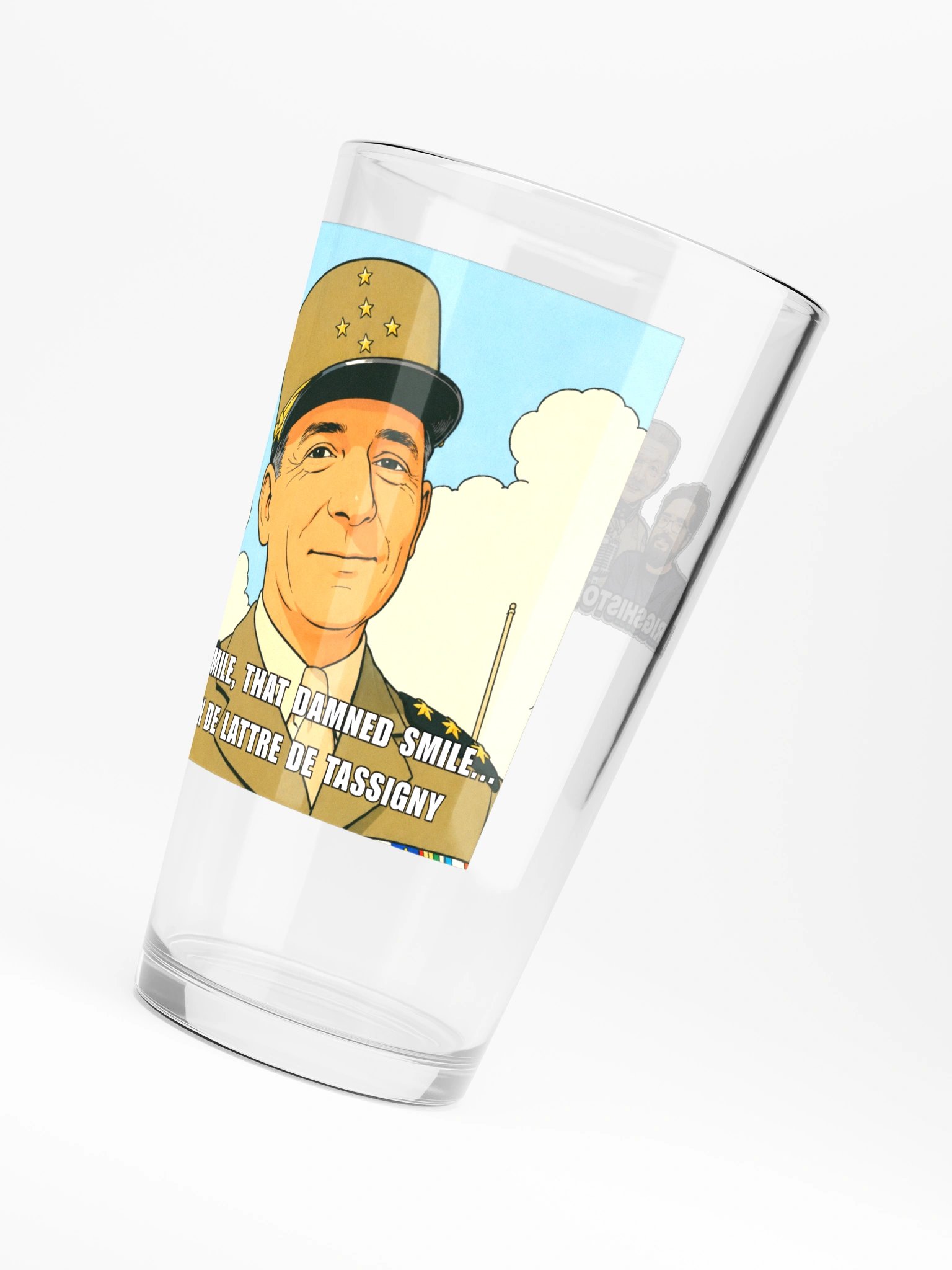 That smile, That damn smile - Jean De Lattre De Tassigny (Ölglas) product image (6)