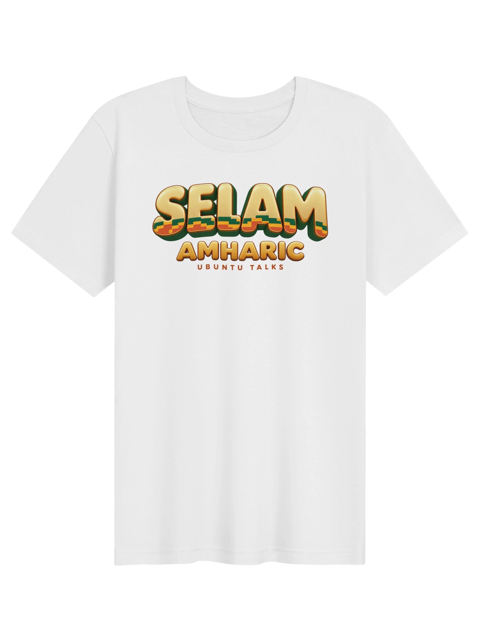 Ubuntu Talks Heritage — SELAM | Amharic Heritage Tee product image (1)