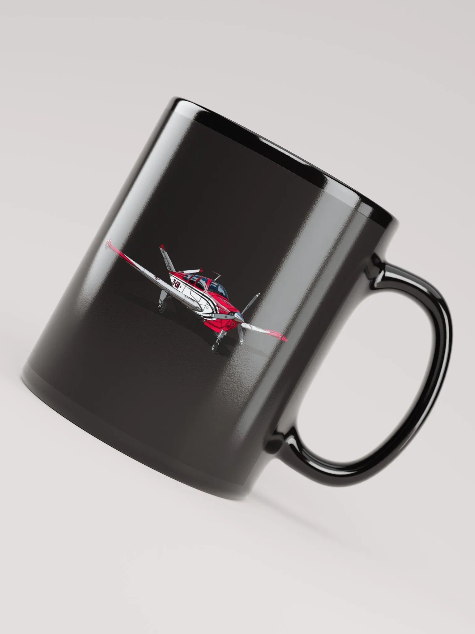 Bonanza V35 Black Mug Awesome Pilot Gift product image (4)