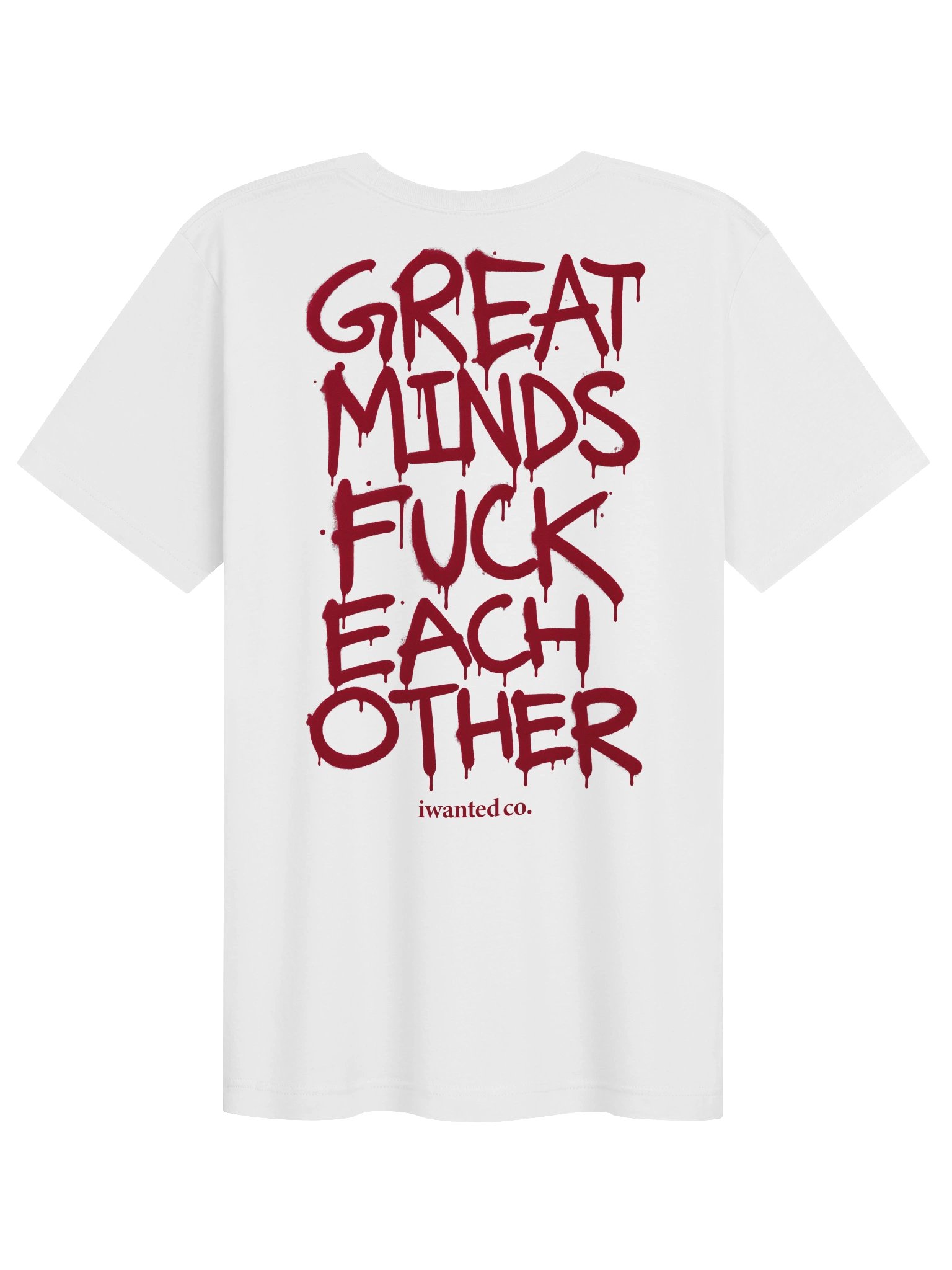 Great Minds F*ck Each Other – Funny Offensive Graphic T-Shirt product image (1)