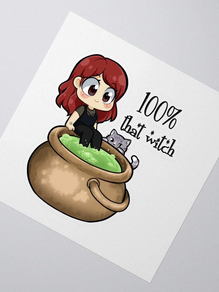 100% that witch Sticker product image (6)