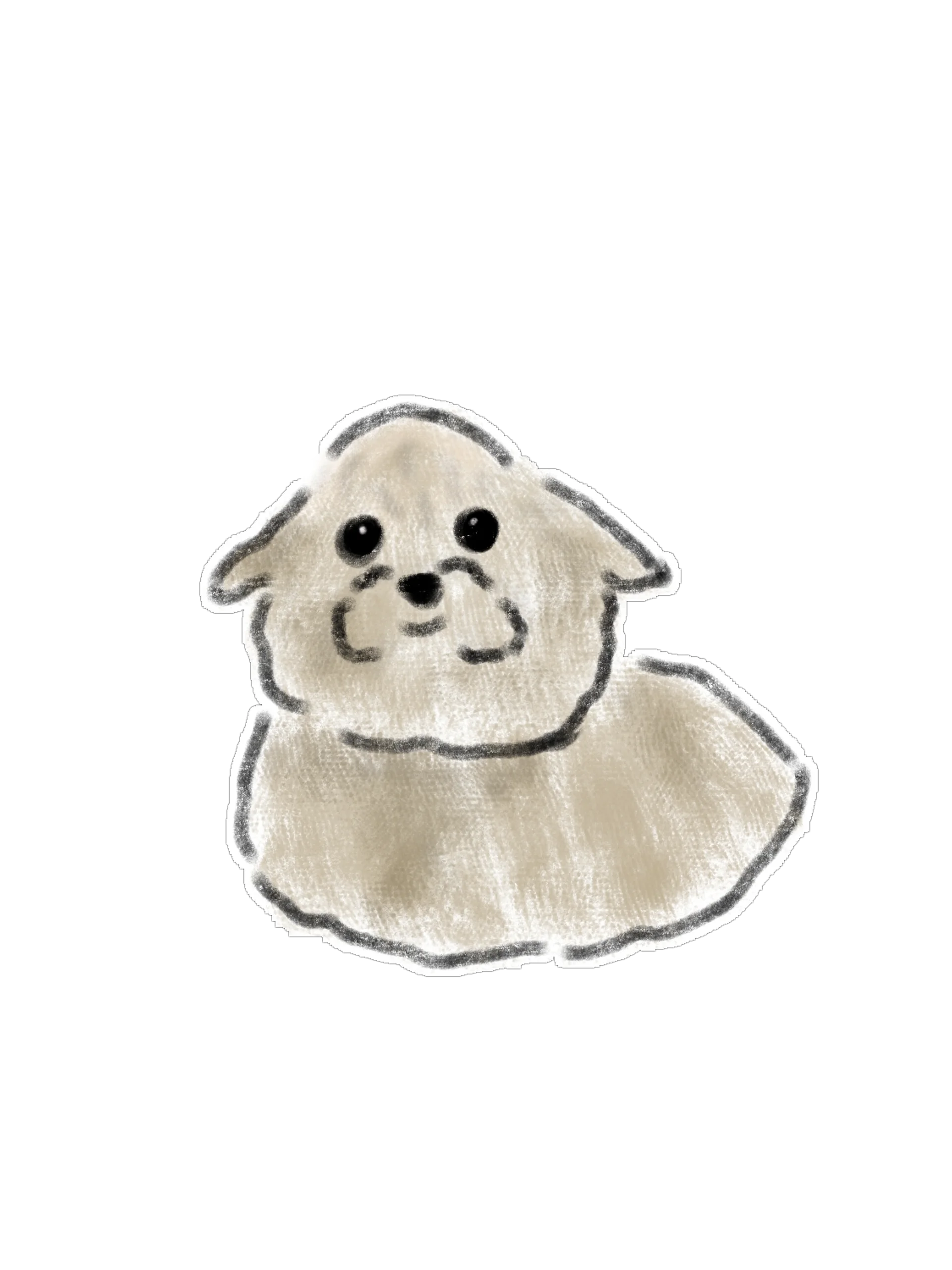 15 Cute Hand-Drawn Dog PNG Clipart Bundle product image (9)