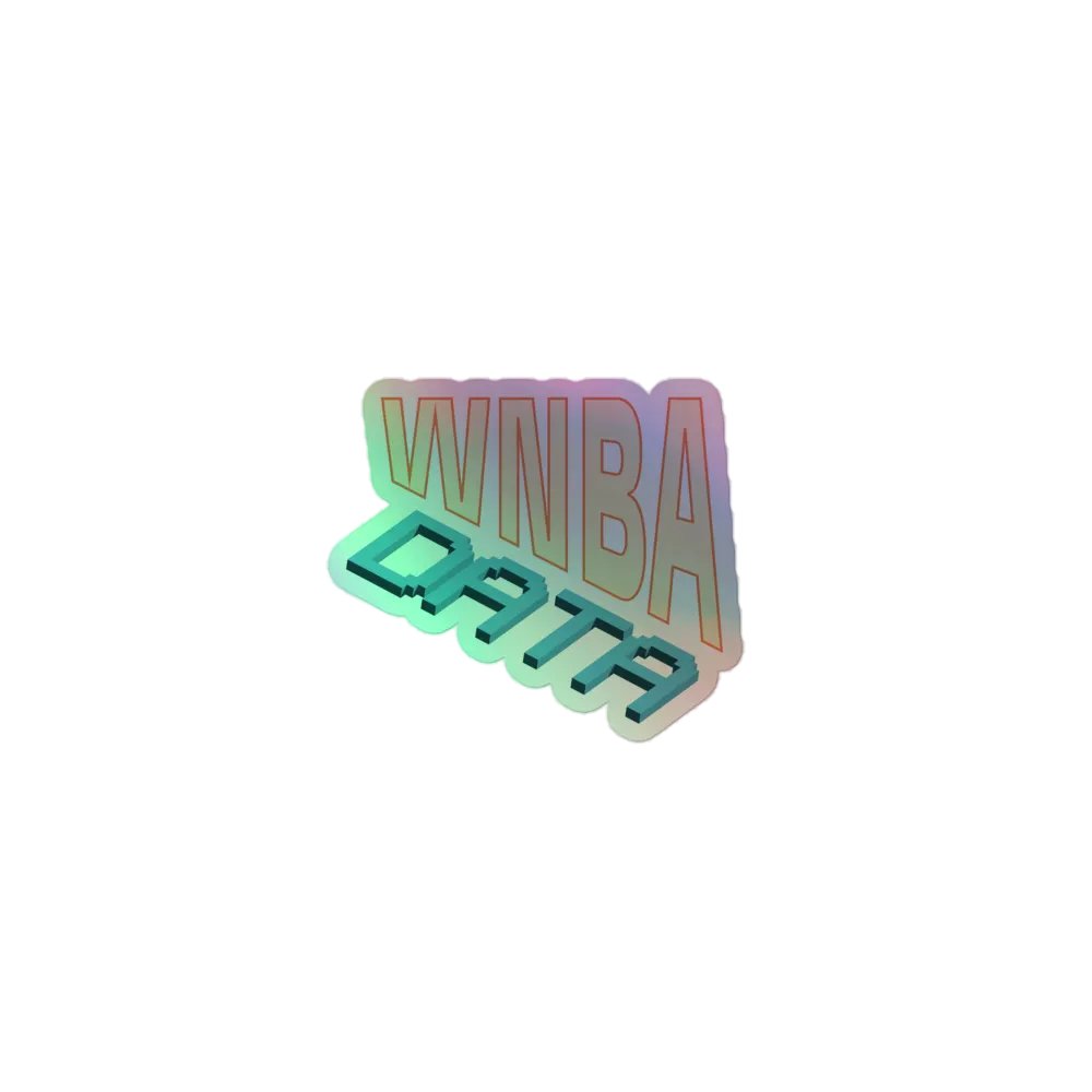 WNBADATA Holo Sticker product image (1)