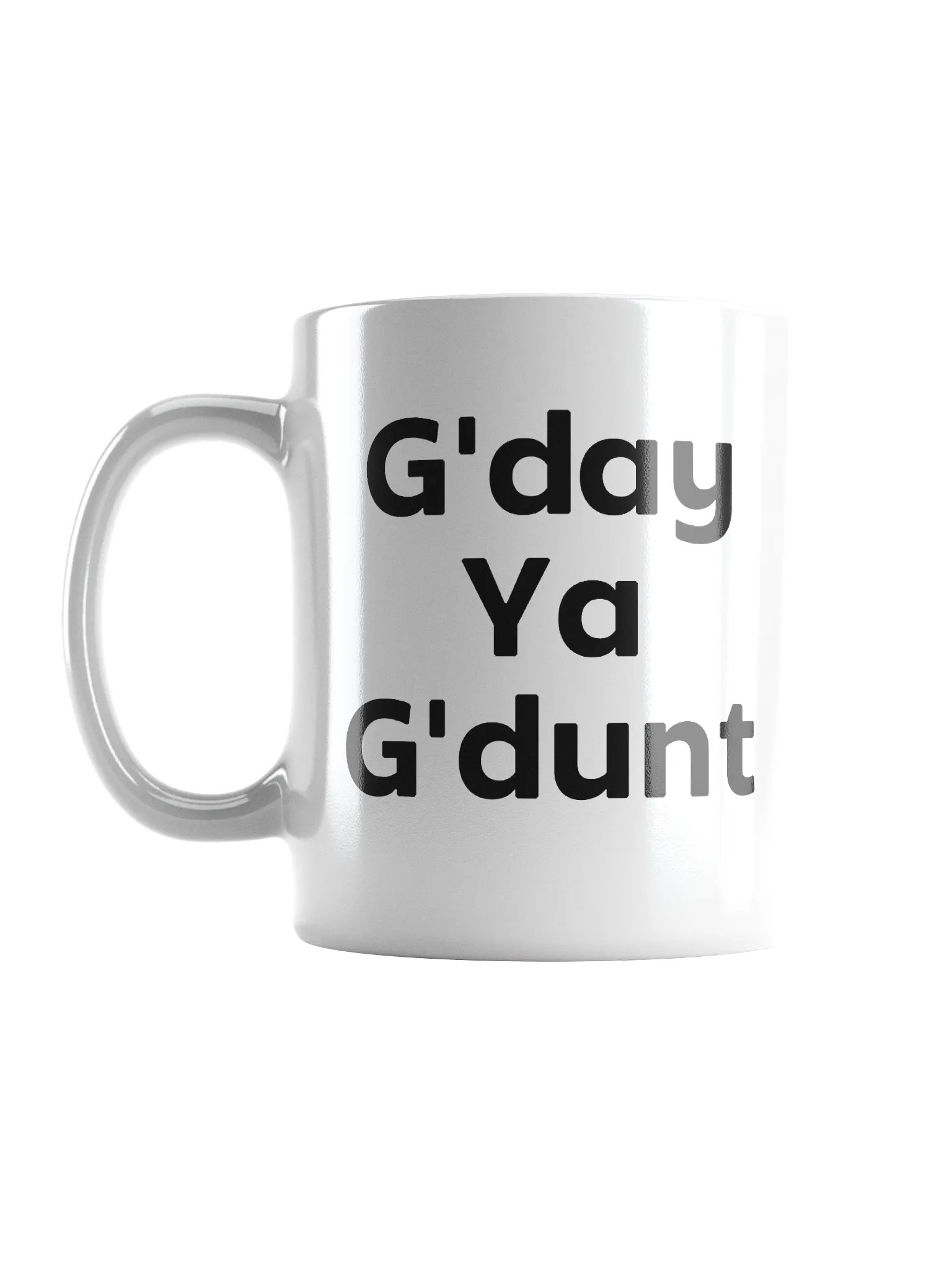 G'day Ya G'dunt - Glossy White Mug product image (6)