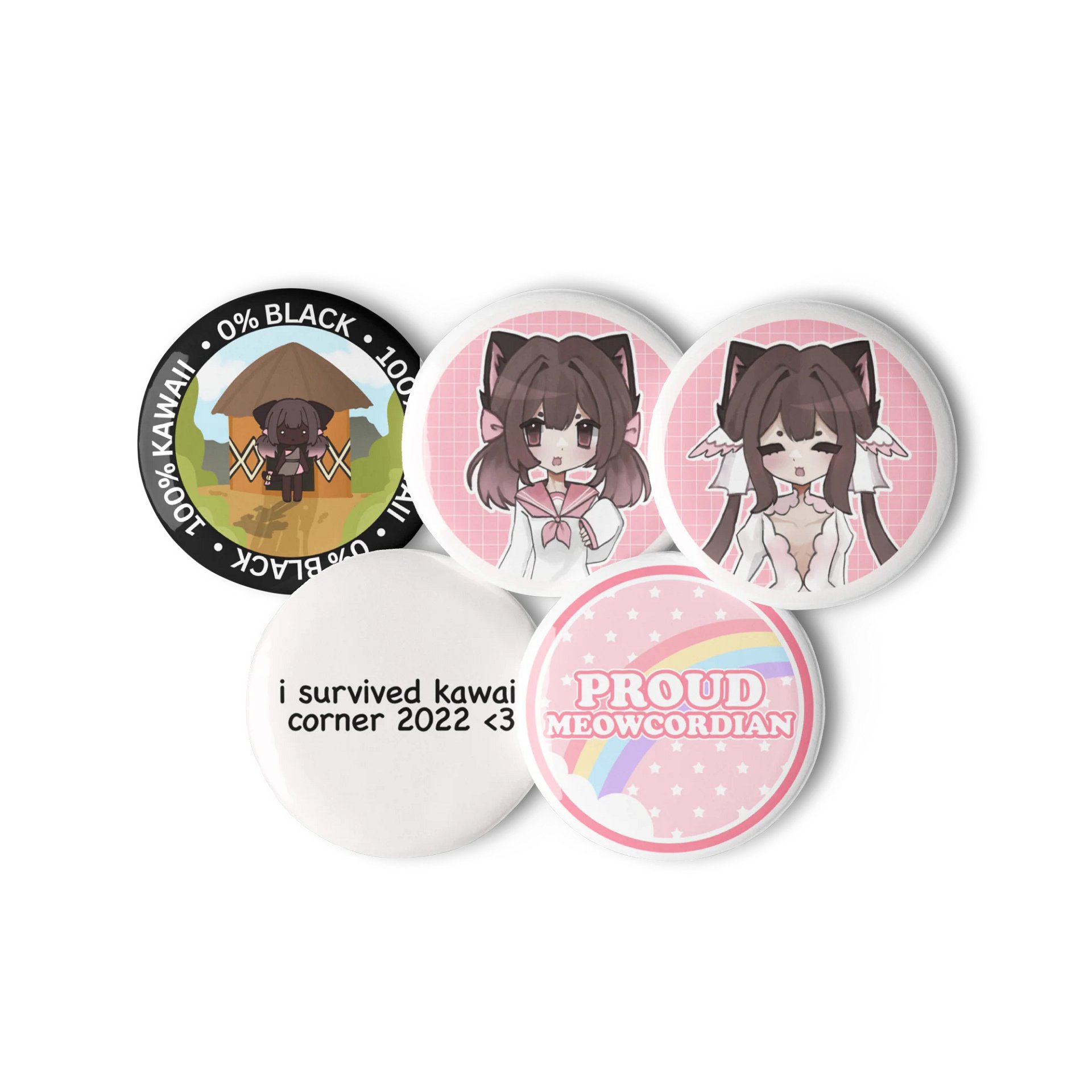 Meowcord Pin Pack! product image (2)