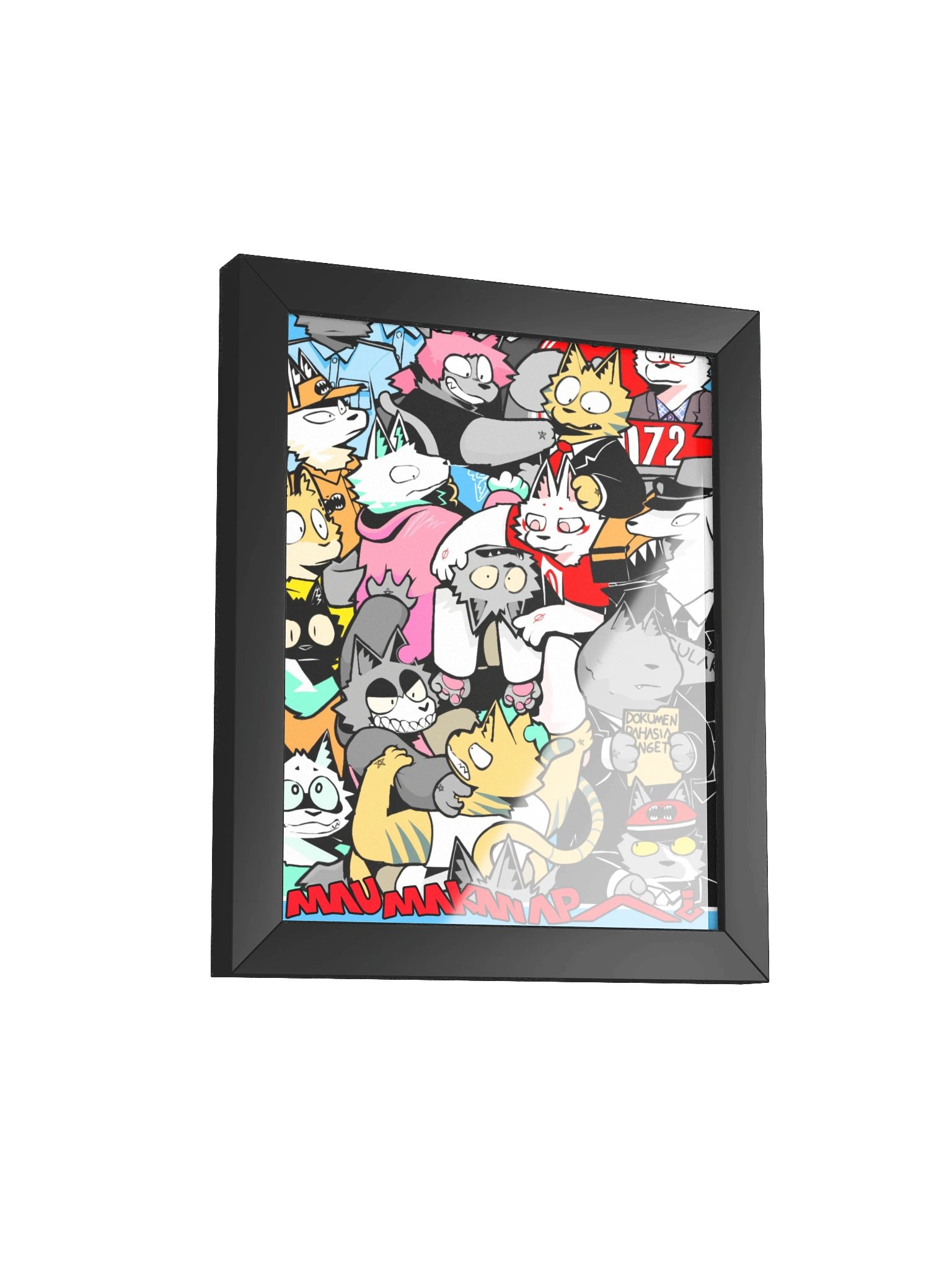 MMA | CHARACTERS Poster (Framed) product image (2)