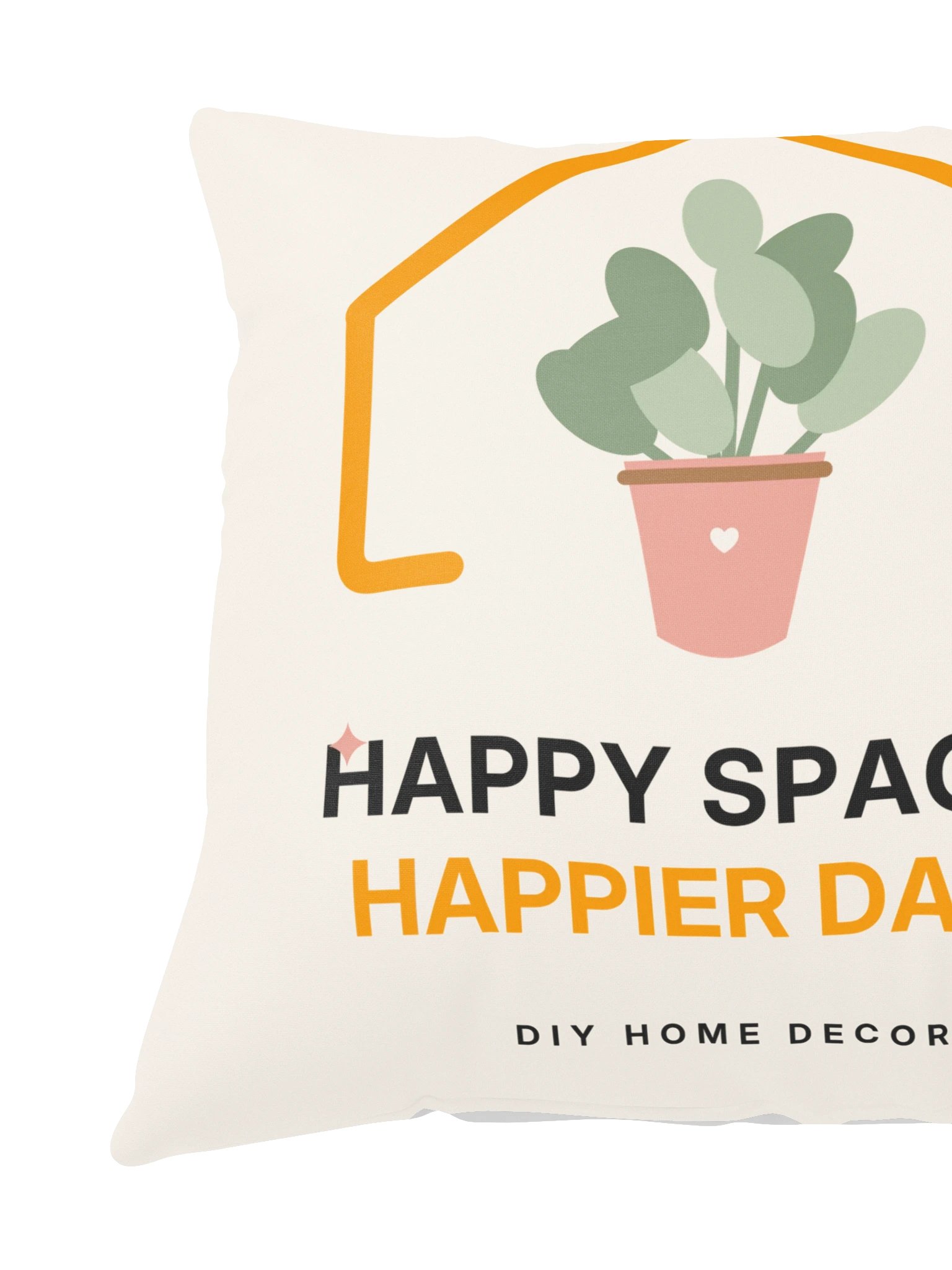Happy Spaces, Happier Days Pillow product image (3)