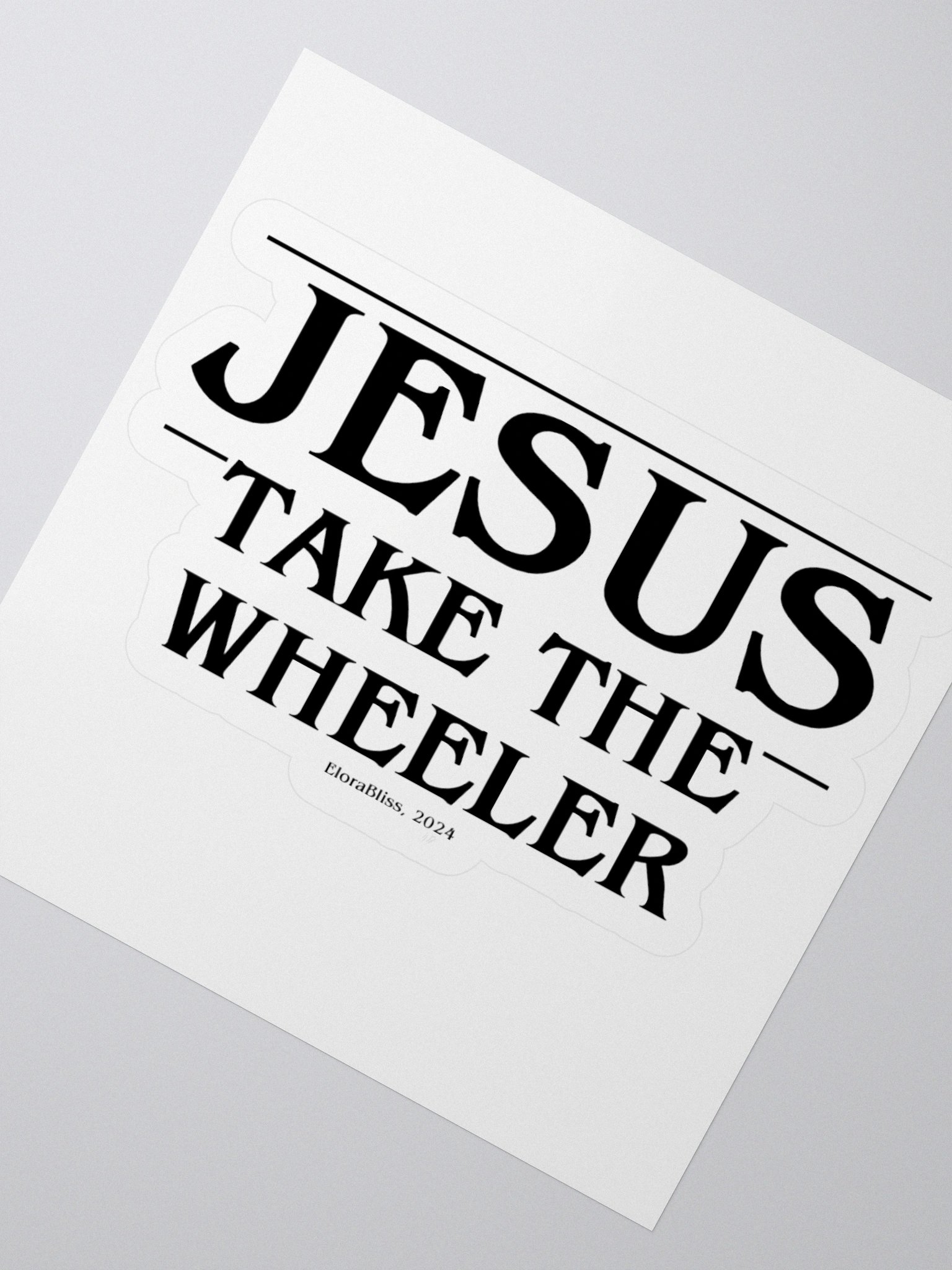 Nancy Take the Wheeler Sticker product image (2)