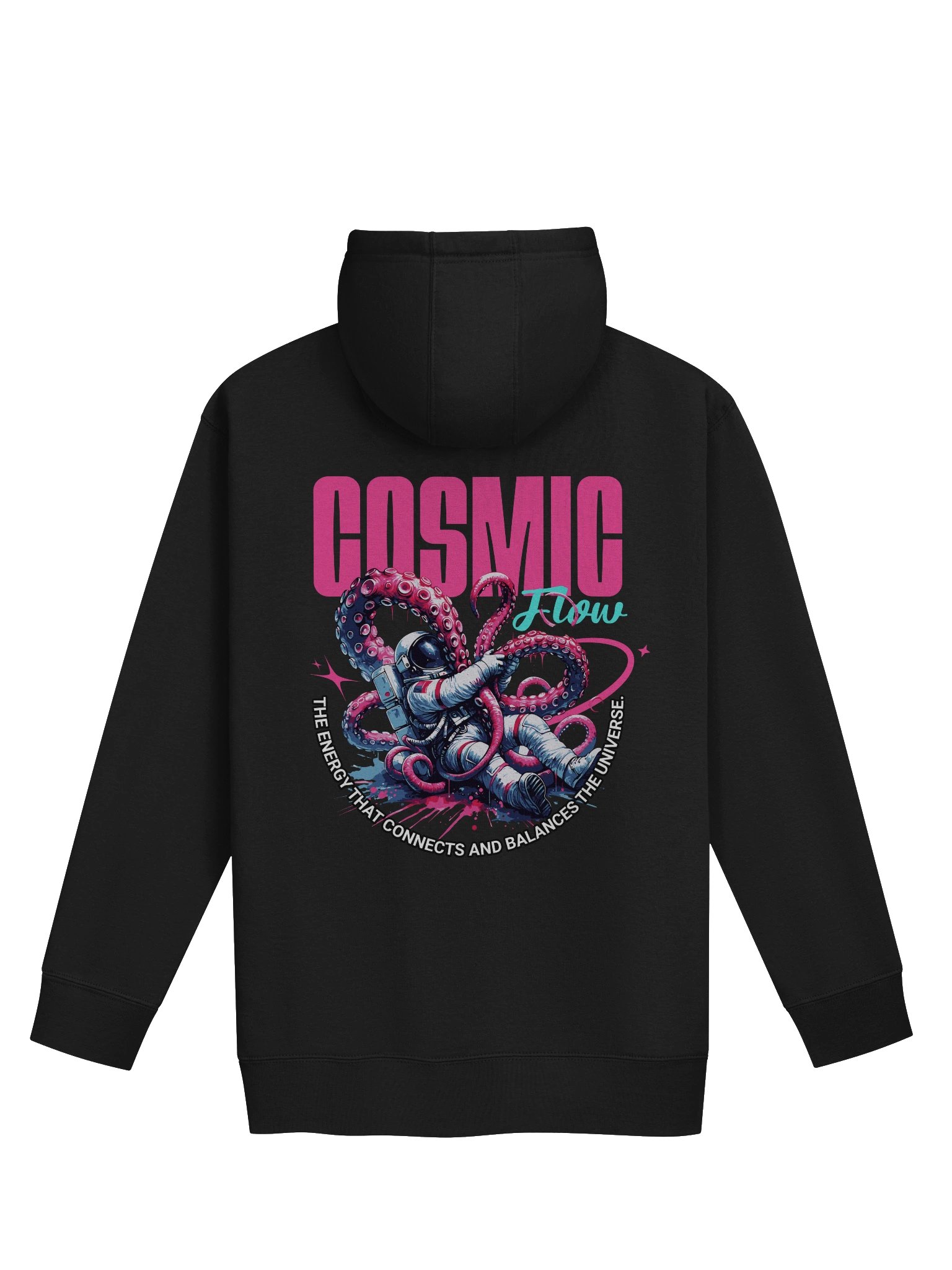 Modern Cosmic Flow Astronaut Hoodie for Comfort Casual Wear product image (2)