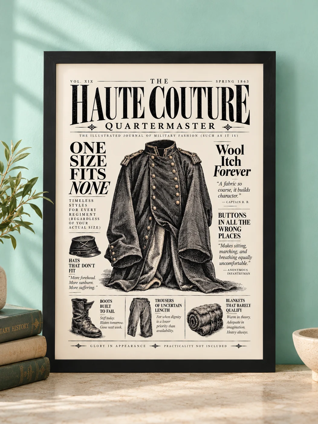 Haute Couture Quartermaster Poster product image (1)