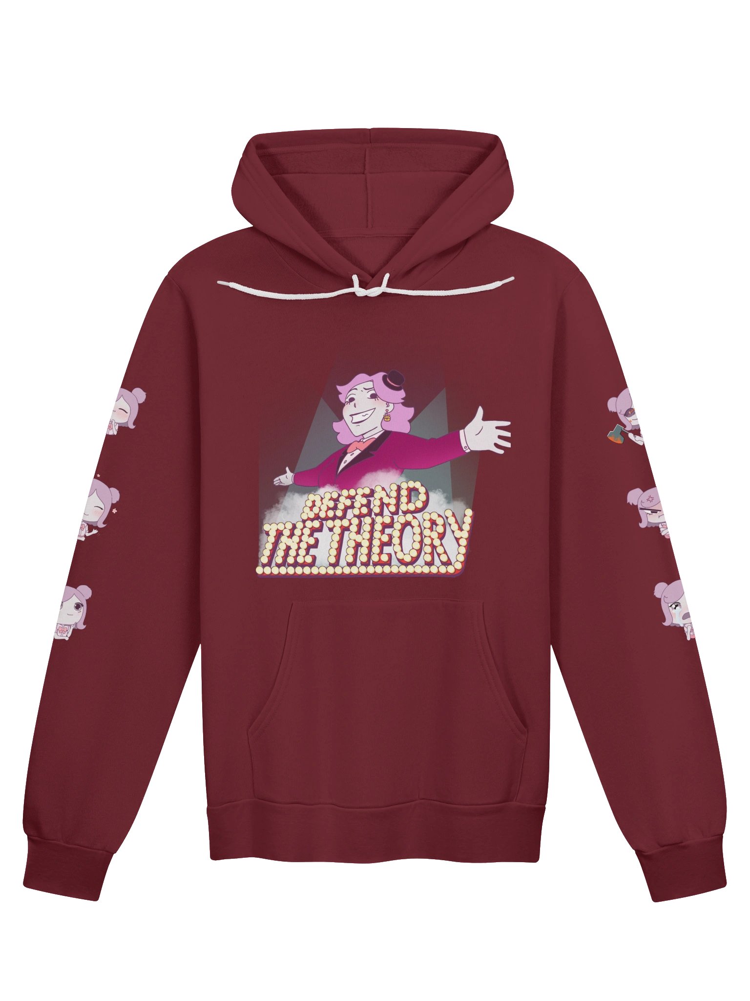 Defend The Theory Hoodie - Deluxe Blue product image (3)