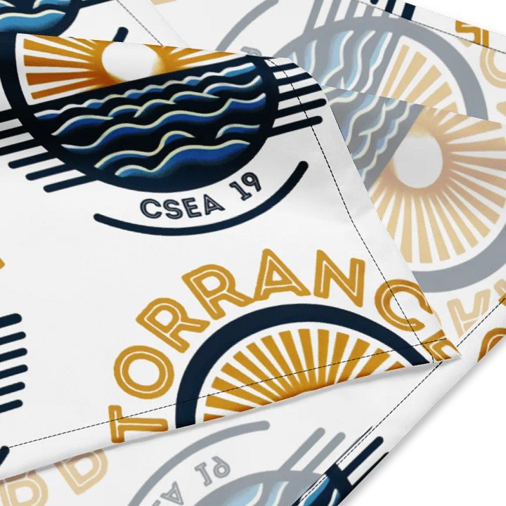 TUSD/CSEA Sun & Waves Bandana product image (4)