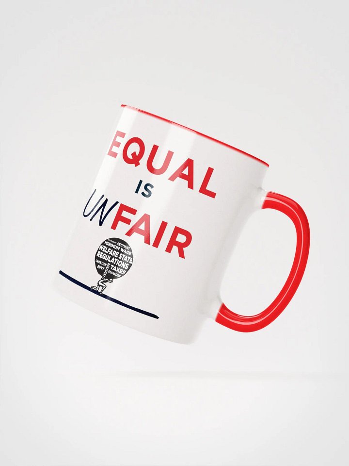 Equal is Unfair Ceramic Mug - The Official Yaron Brook Show Merchandise product image (2)