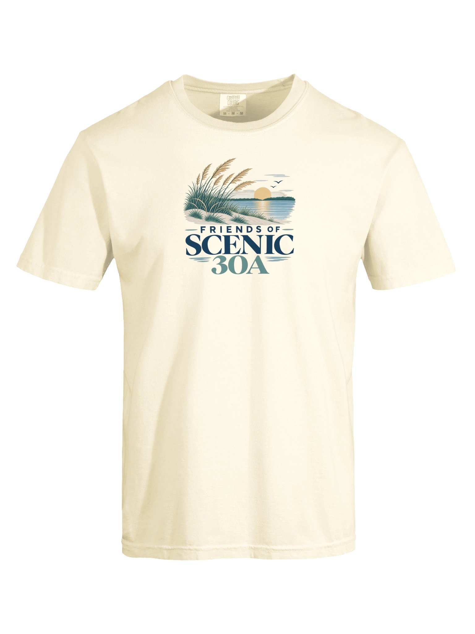 Friends of Scenic 30A Stacked Wordmark Tee product image (9)