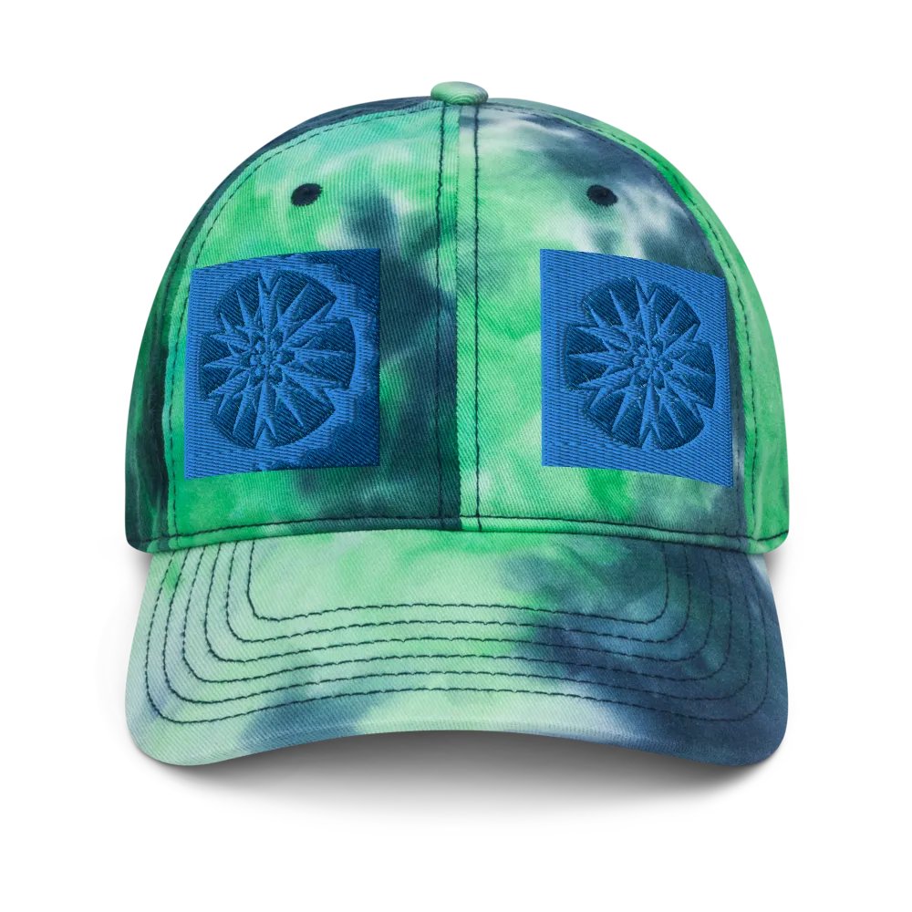 snowflake dye hat product image (1)