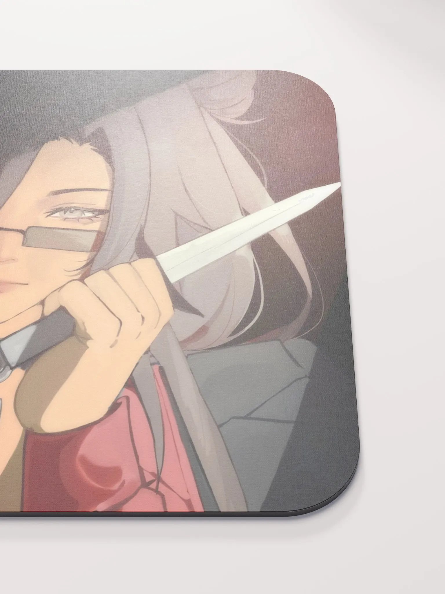 Gothic Anime Knife Mouse Pad product image (5)